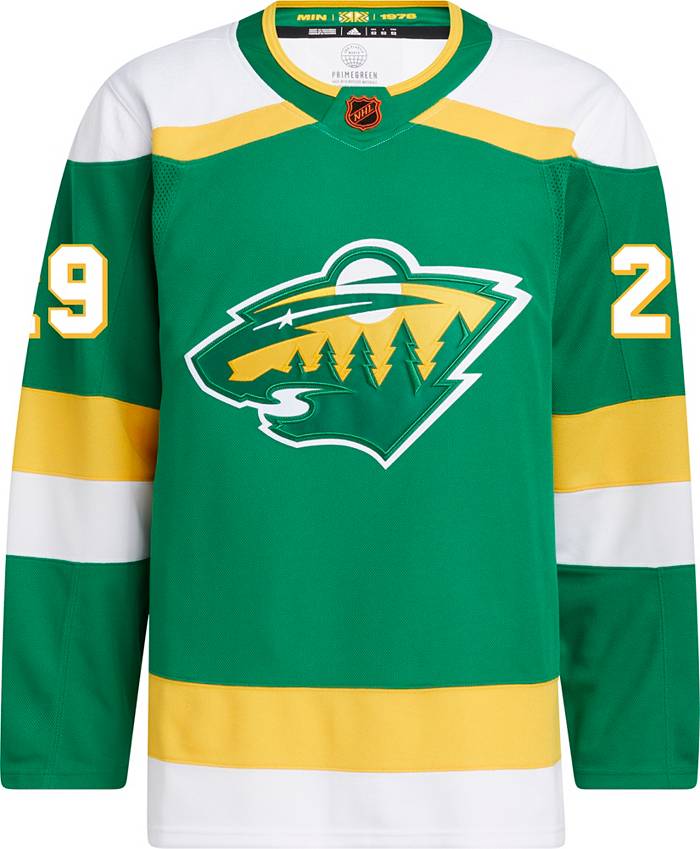 ANY NAME AND NUMBER MINNESOTA WILD REVERSE RETRO AUTHENTIC ADIDAS