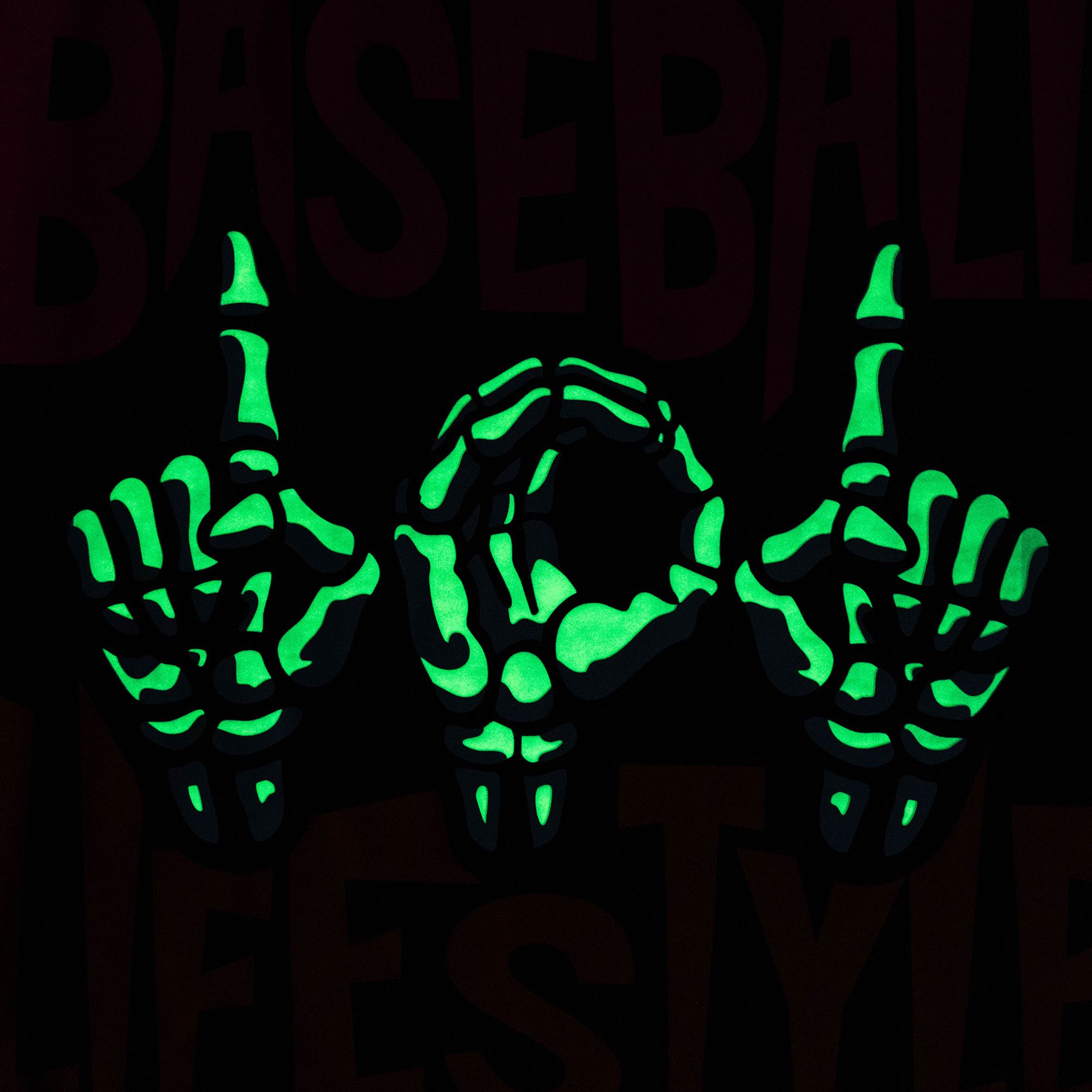 Baseball Lifestyle 101 Boys' Skeleton Hoodie product image