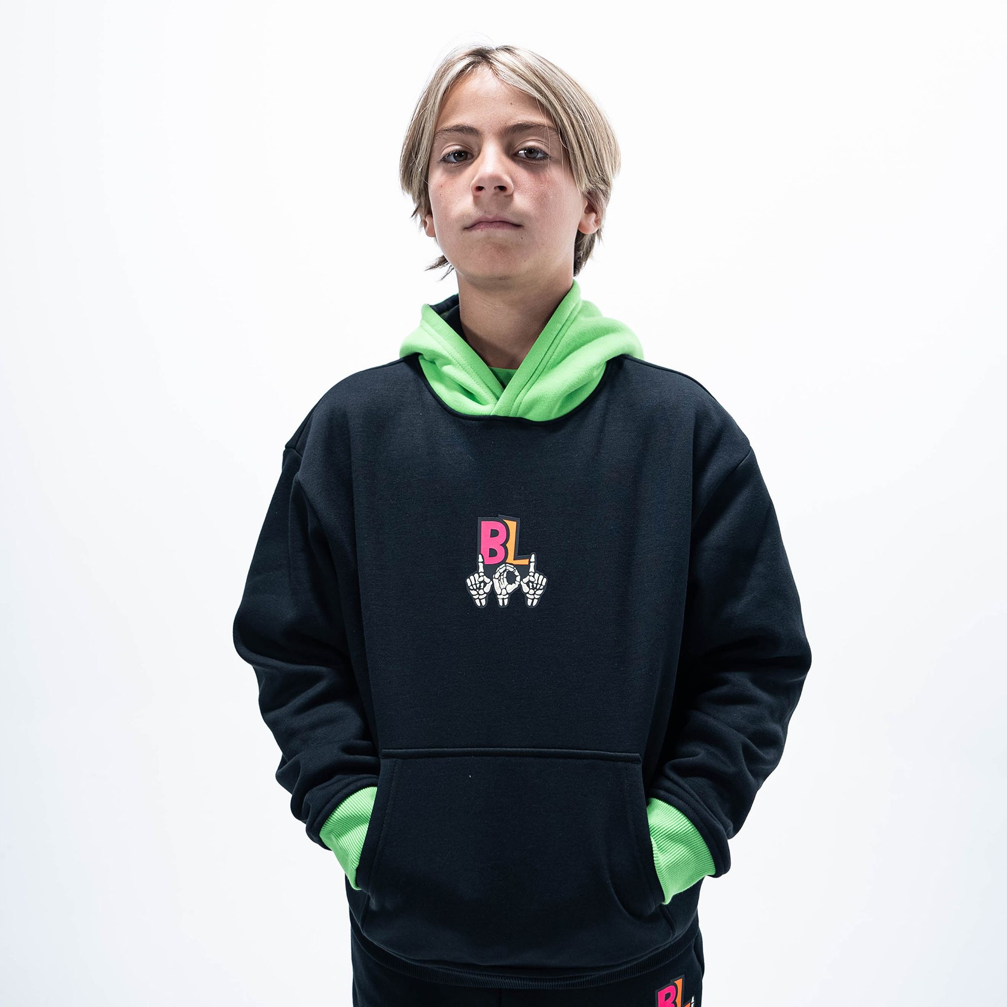 Baseball Lifestyle 101 Boys' Skeleton Hoodie product image