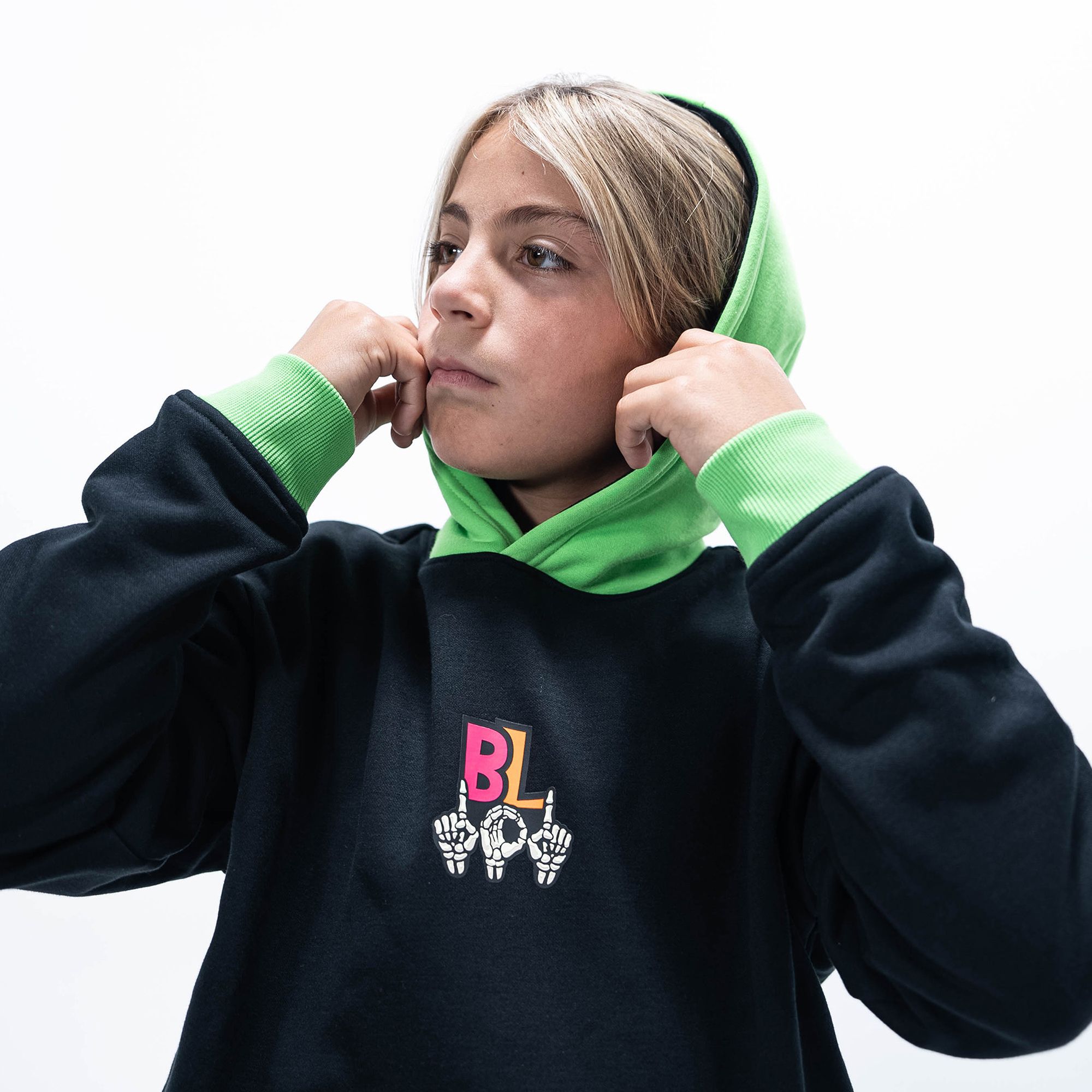 Baseball Lifestyle 101 Boys' Skeleton Hoodie product image