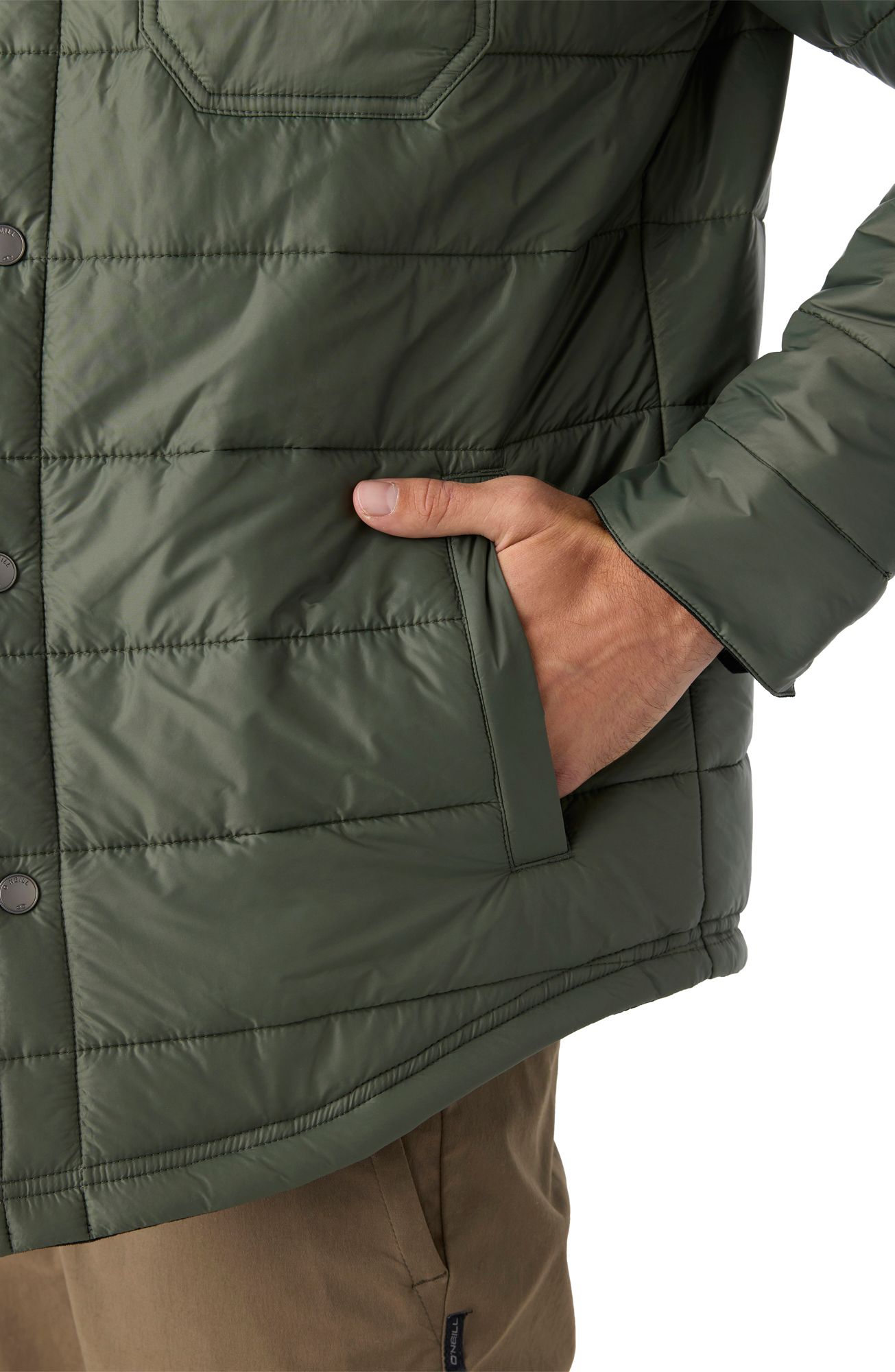 O'Neill Men's Zephyr Quilted Reversible Jacket product image