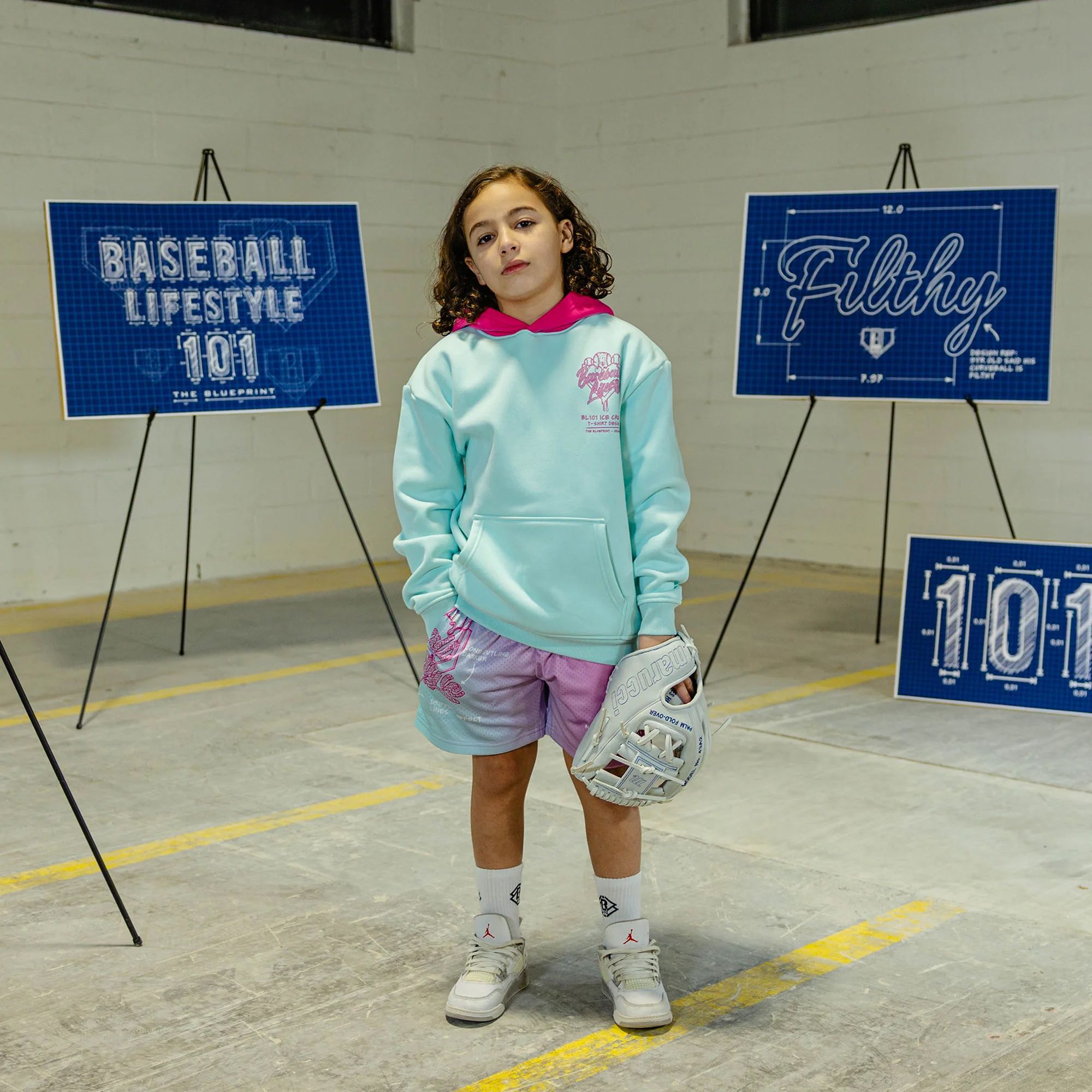 Baseball Lifestyle 101 Boys' Blueprint Hoodie product image