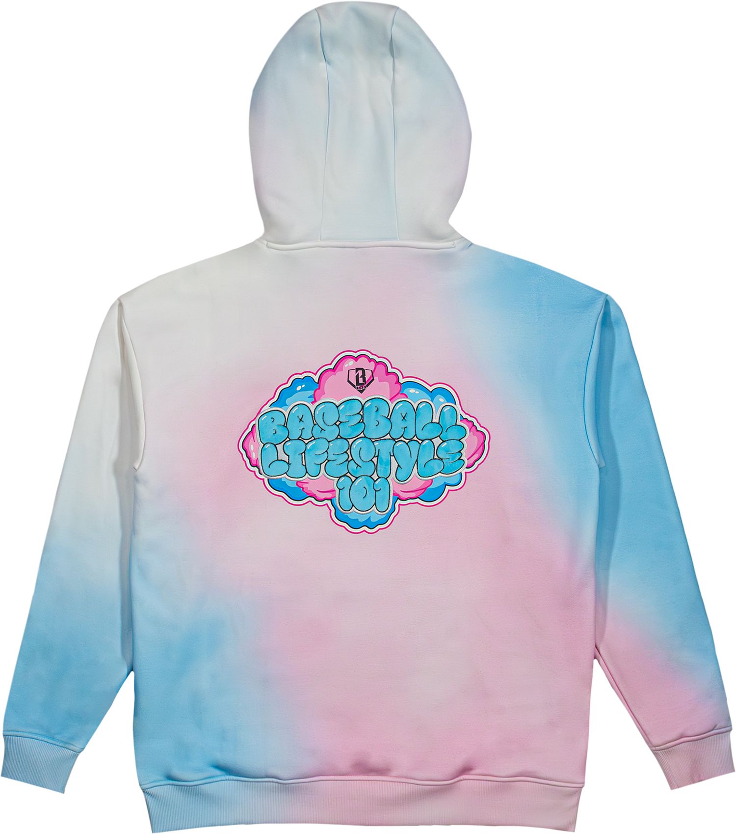 Baseball Lifestyle 101 Men's Cotton Candy Hoodie product image