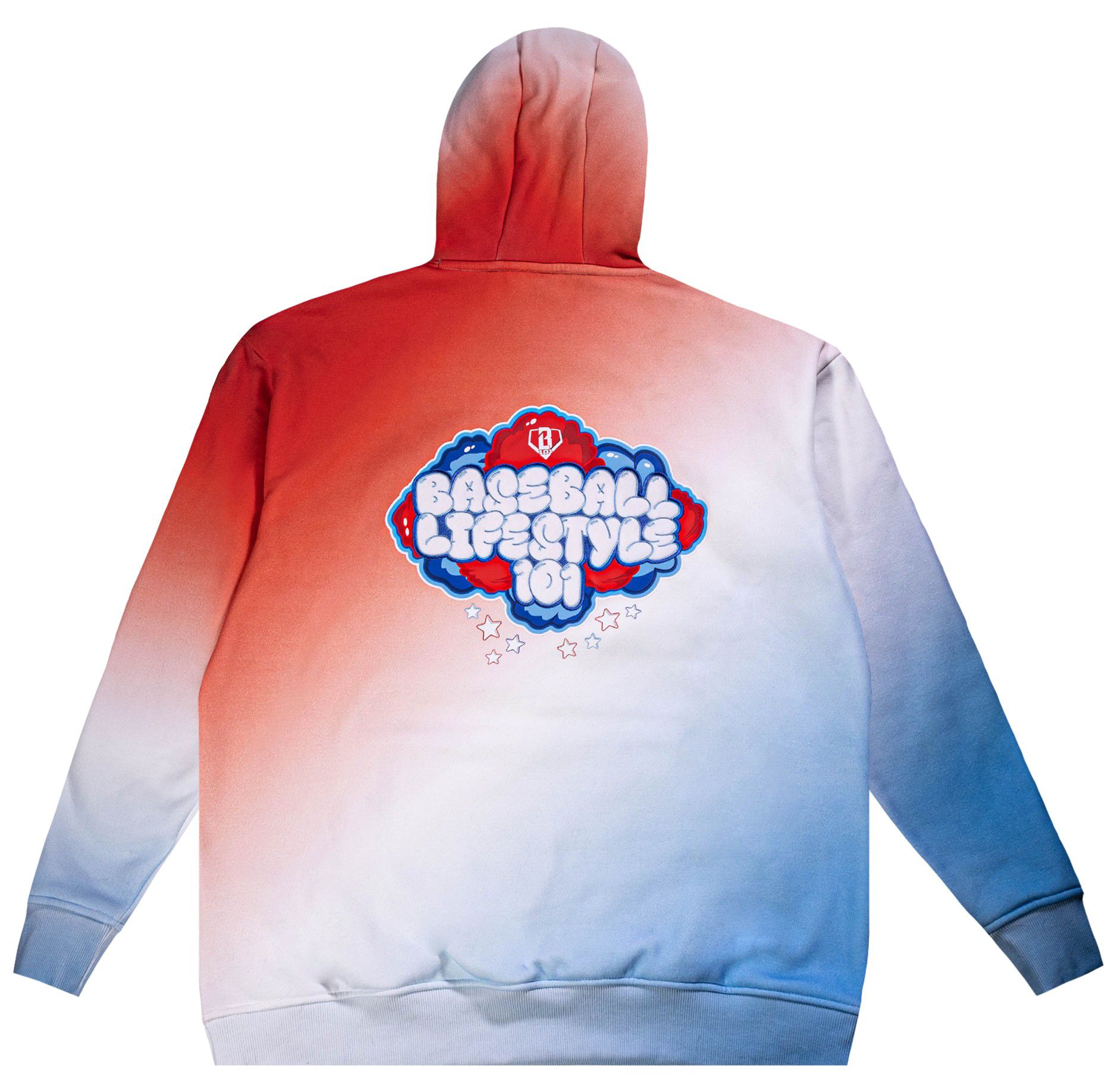Baseball Lifestyle 101 Boys' USA Cotton Candy Hoodie product image