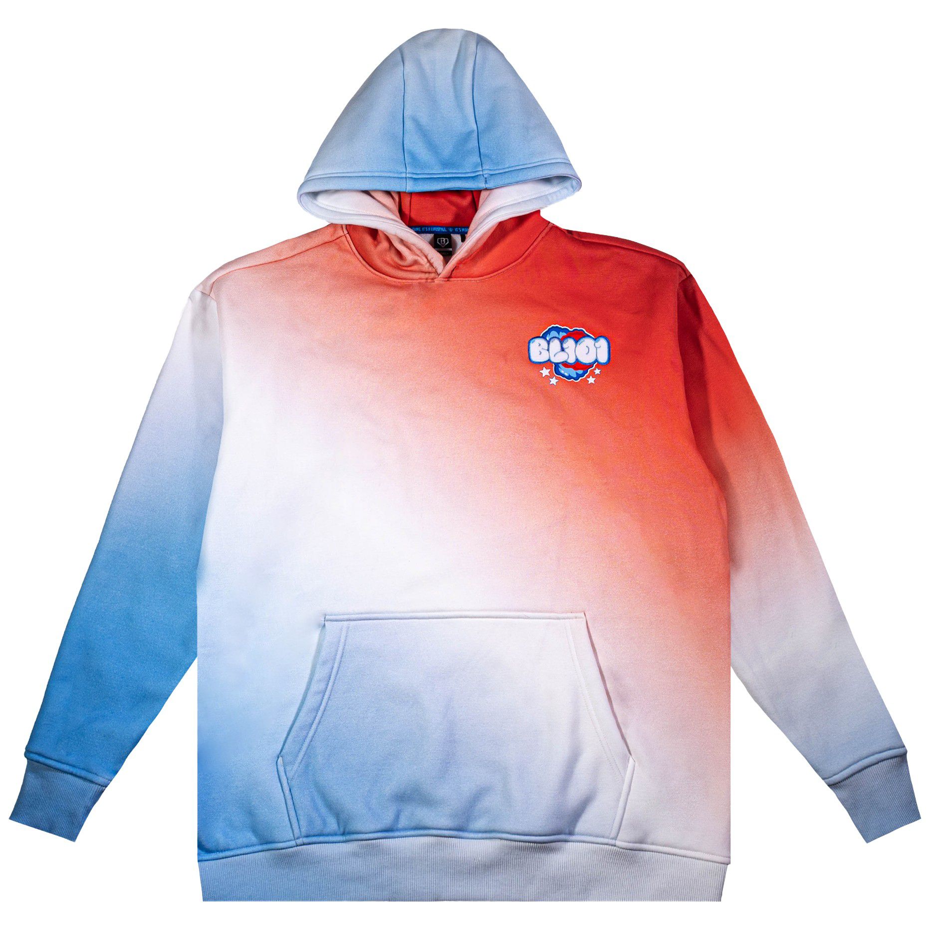 Baseball Lifestyle 101 Boys' USA Cotton Candy Hoodie product image