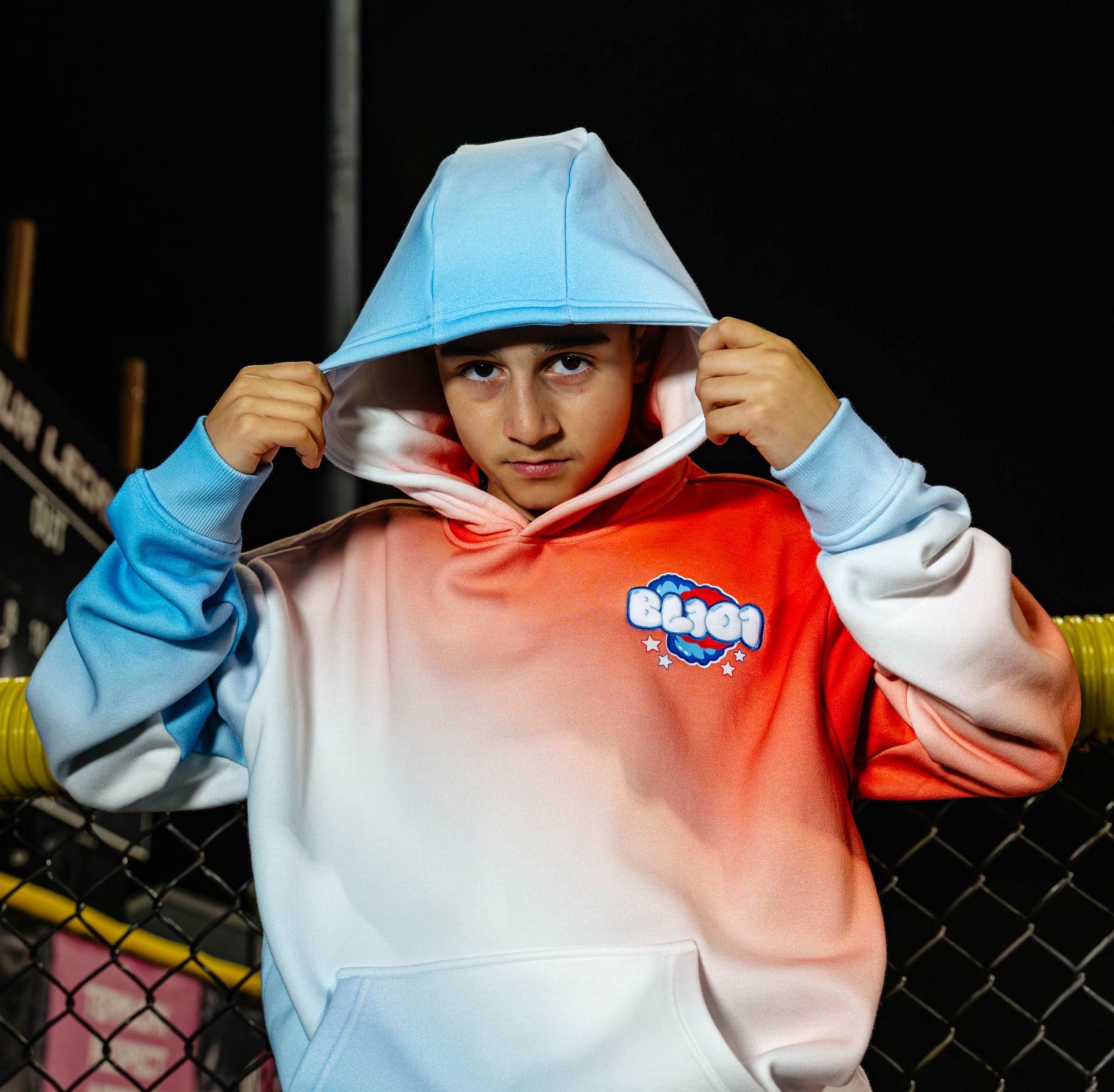 Baseball Lifestyle 101 Boys' USA Cotton Candy Hoodie product image