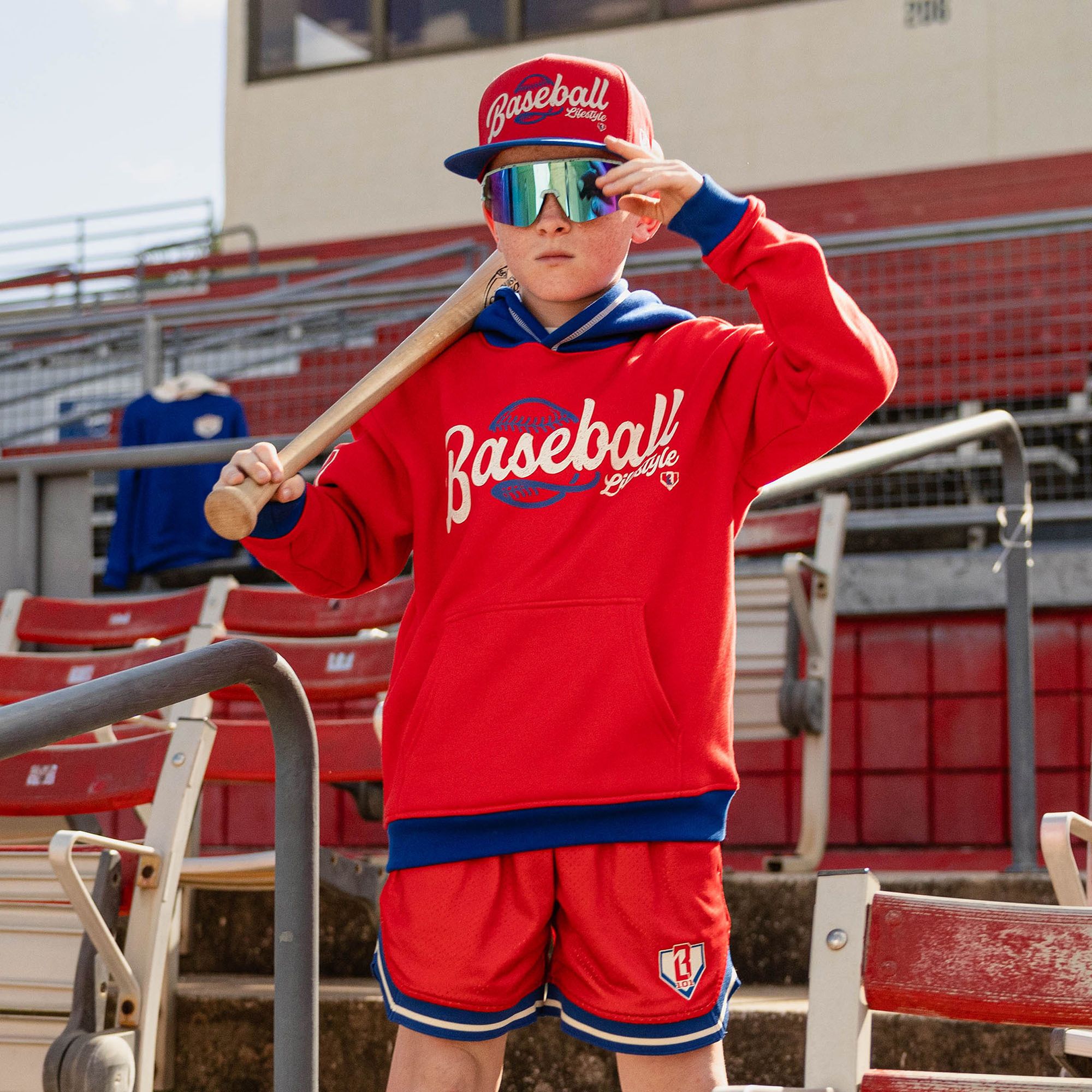 Baseball Lifestyle 101 Boy's Classic Hoodie product image