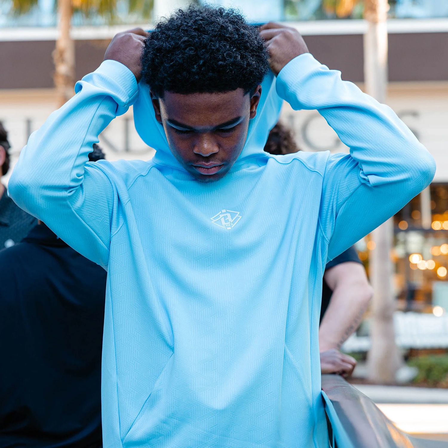 Baseball Lifestyle 101 Men's Diamond Tech Jacquard Hoodie product image