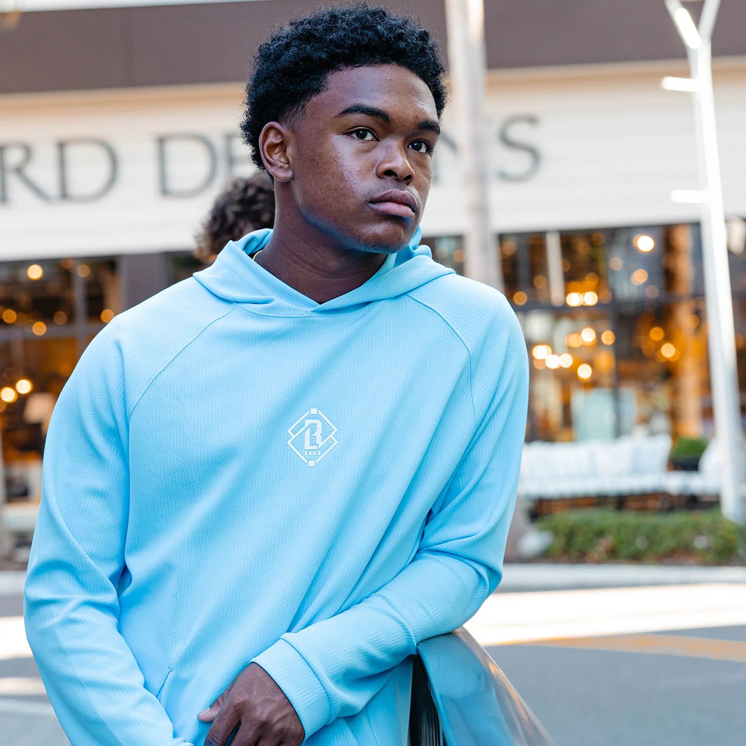 Baseball Lifestyle 101 Men's Diamond Tech Jacquard Hoodie product image