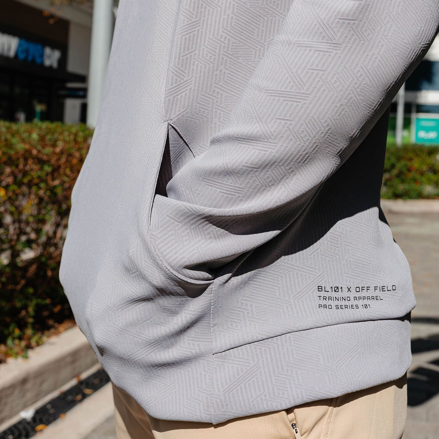 Baseball Lifestyle 101 Men's Diamond Tech Jacquard Hoodie product image