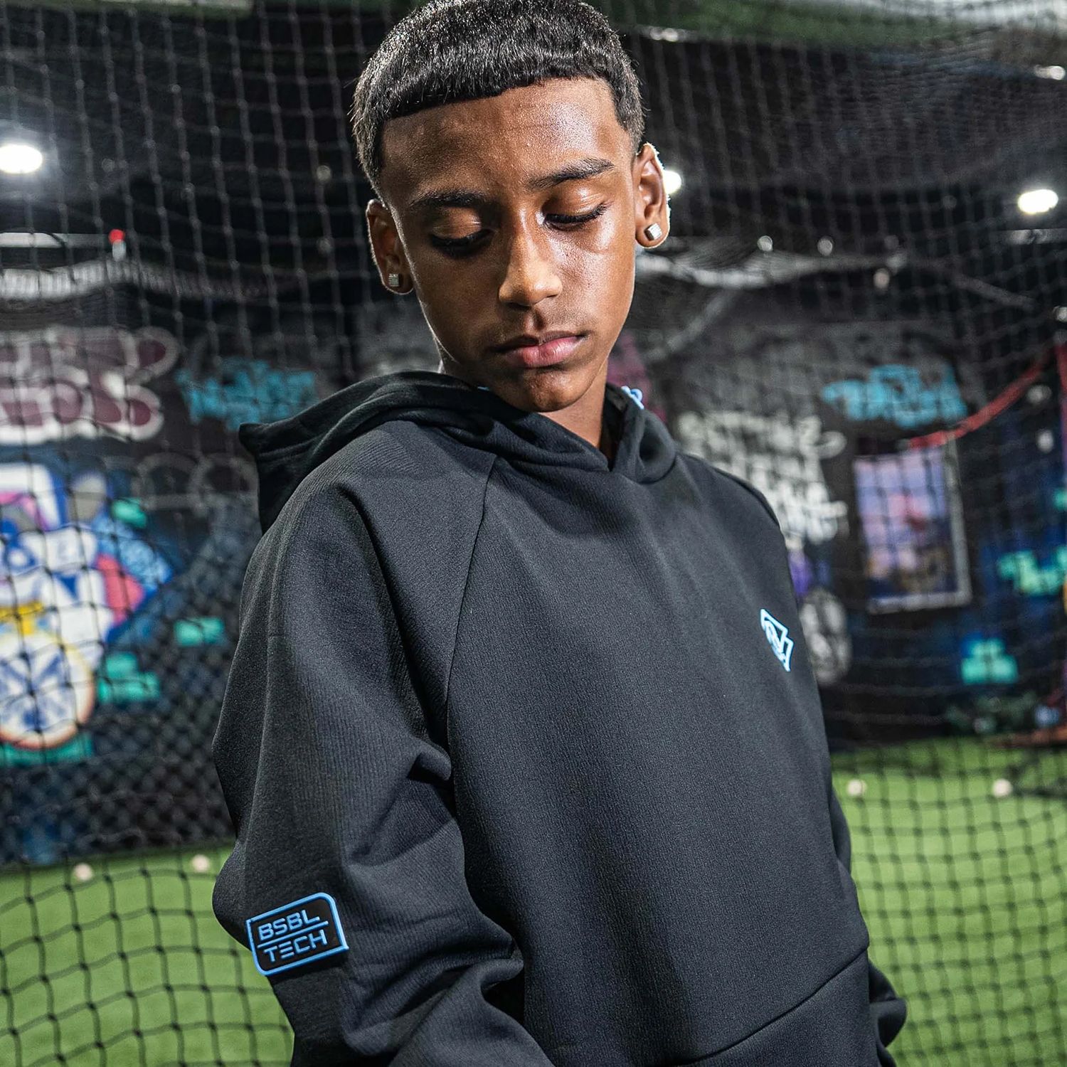 Baseball Lifestyle 101 Men's Diamond Tech Vented Hoodie product image