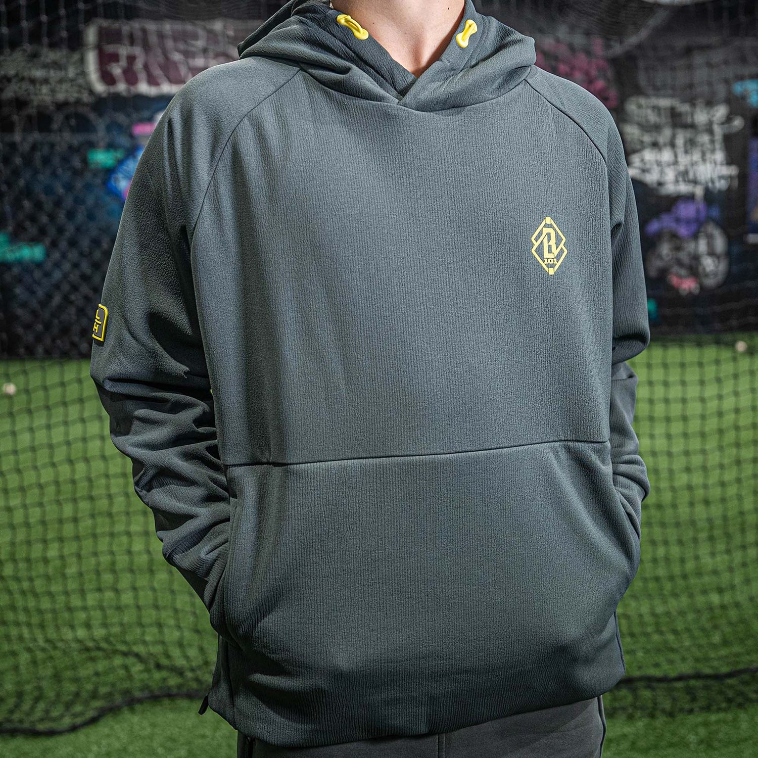 Baseball Lifestyle 101 Boys' Diamond Tech Vented Hoodie product image