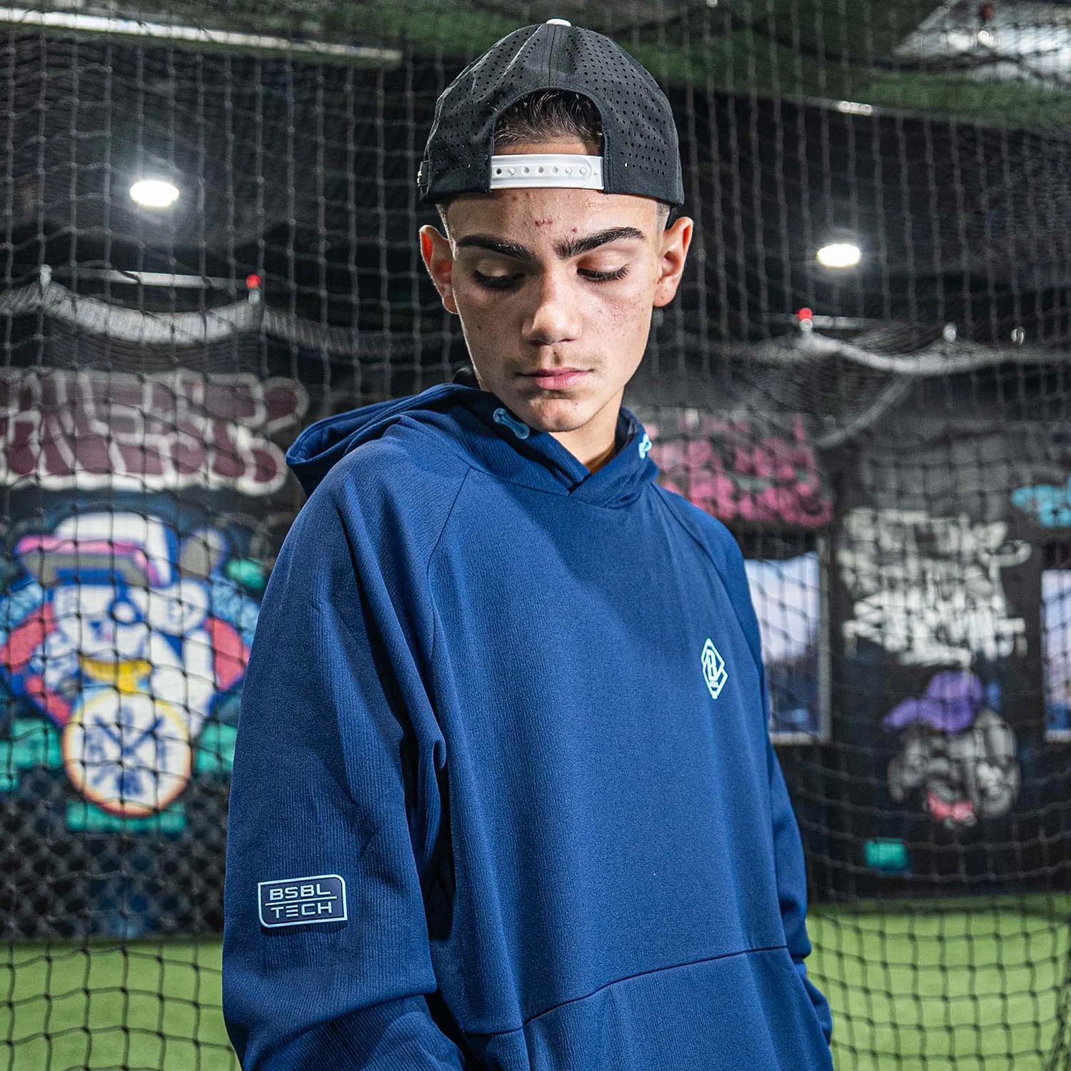 Baseball Lifestyle 101 Boys' Diamond Tech Vented Hoodie product image
