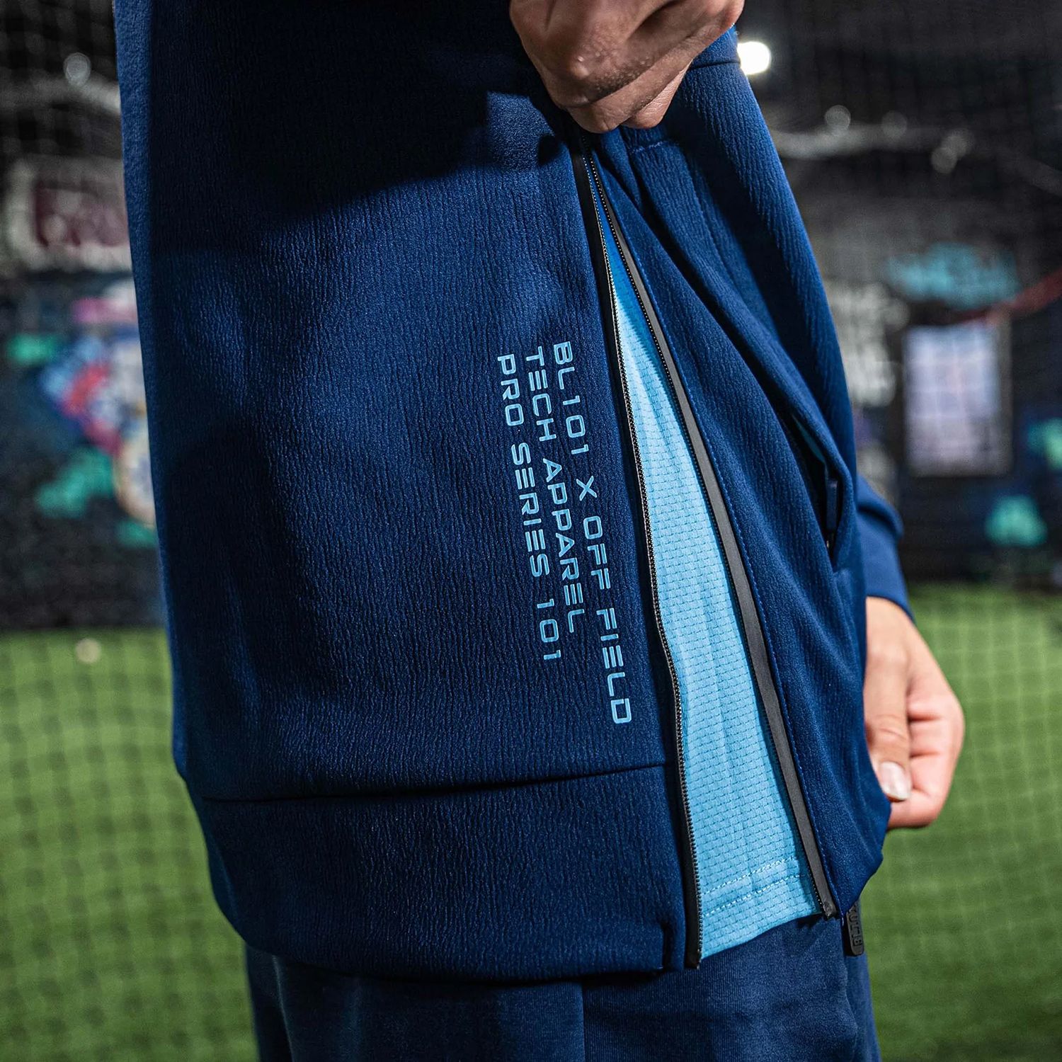 Baseball Lifestyle 101 Boys' Diamond Tech Vented Hoodie product image