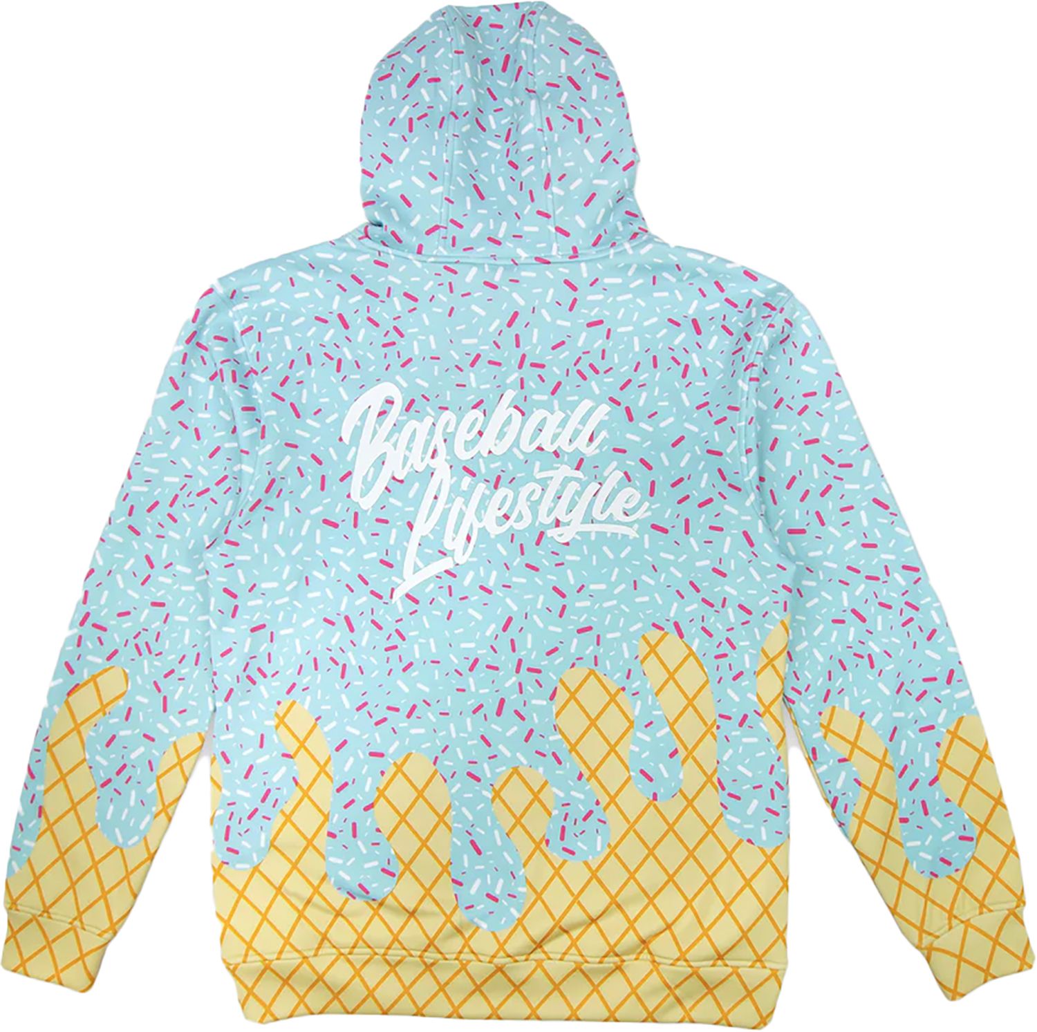 Baseball Lifestyle 101 Men's Ice Cream Hoodie product image