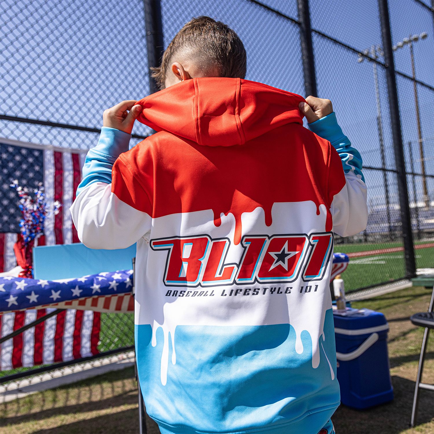 Baseball Lifestyle 101 Boys' Freeze Pop Hoodie product image