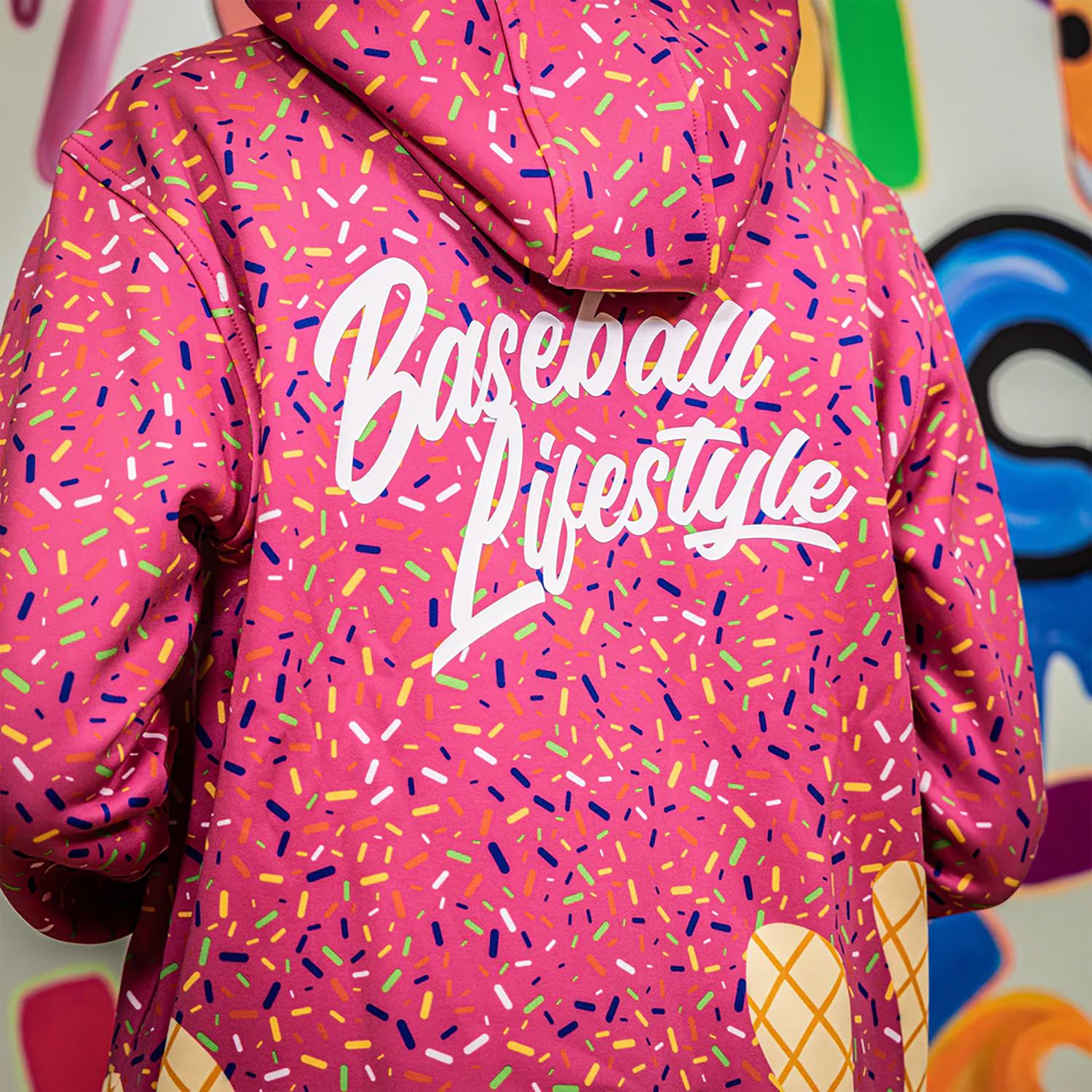 Baseball Lifestyle 101 Boys' Ice Cream Hoodie product image