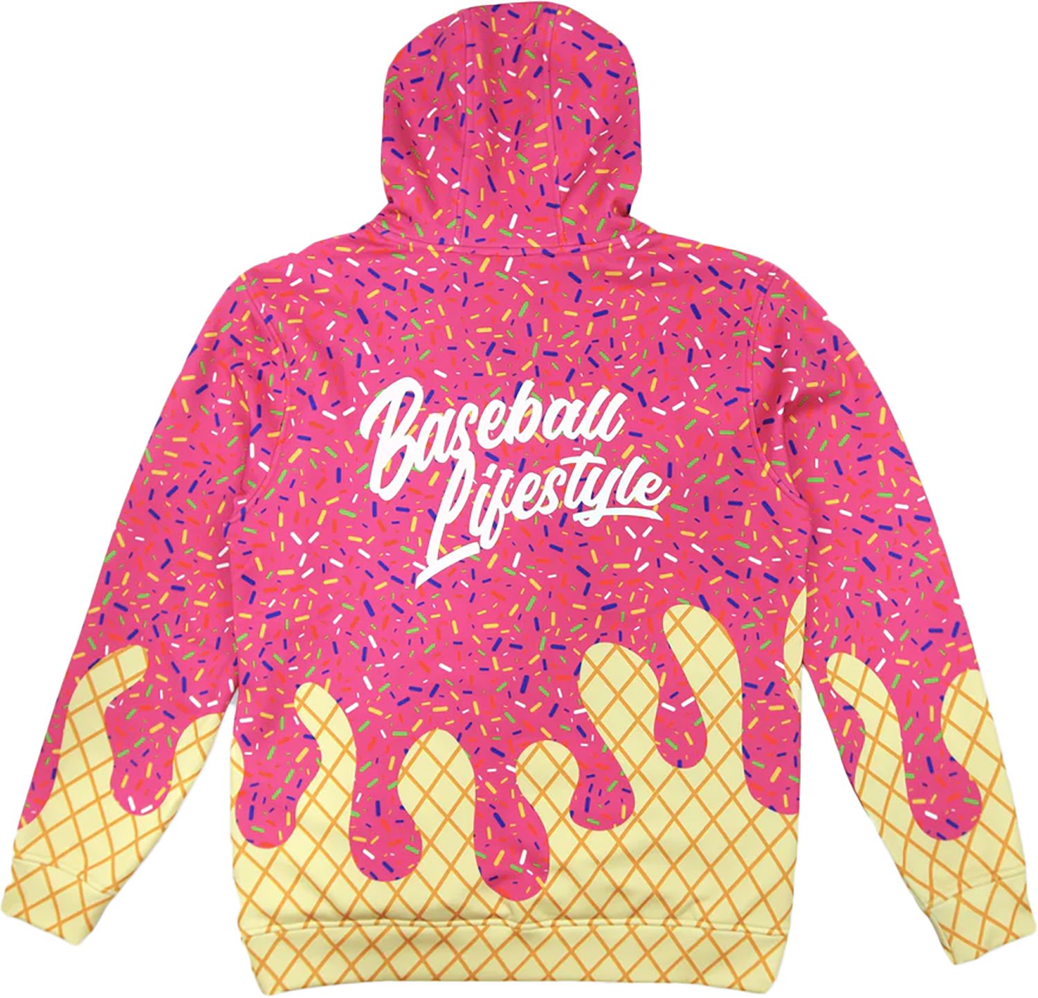 Baseball Lifestyle 101 Boys' Ice Cream Hoodie product image