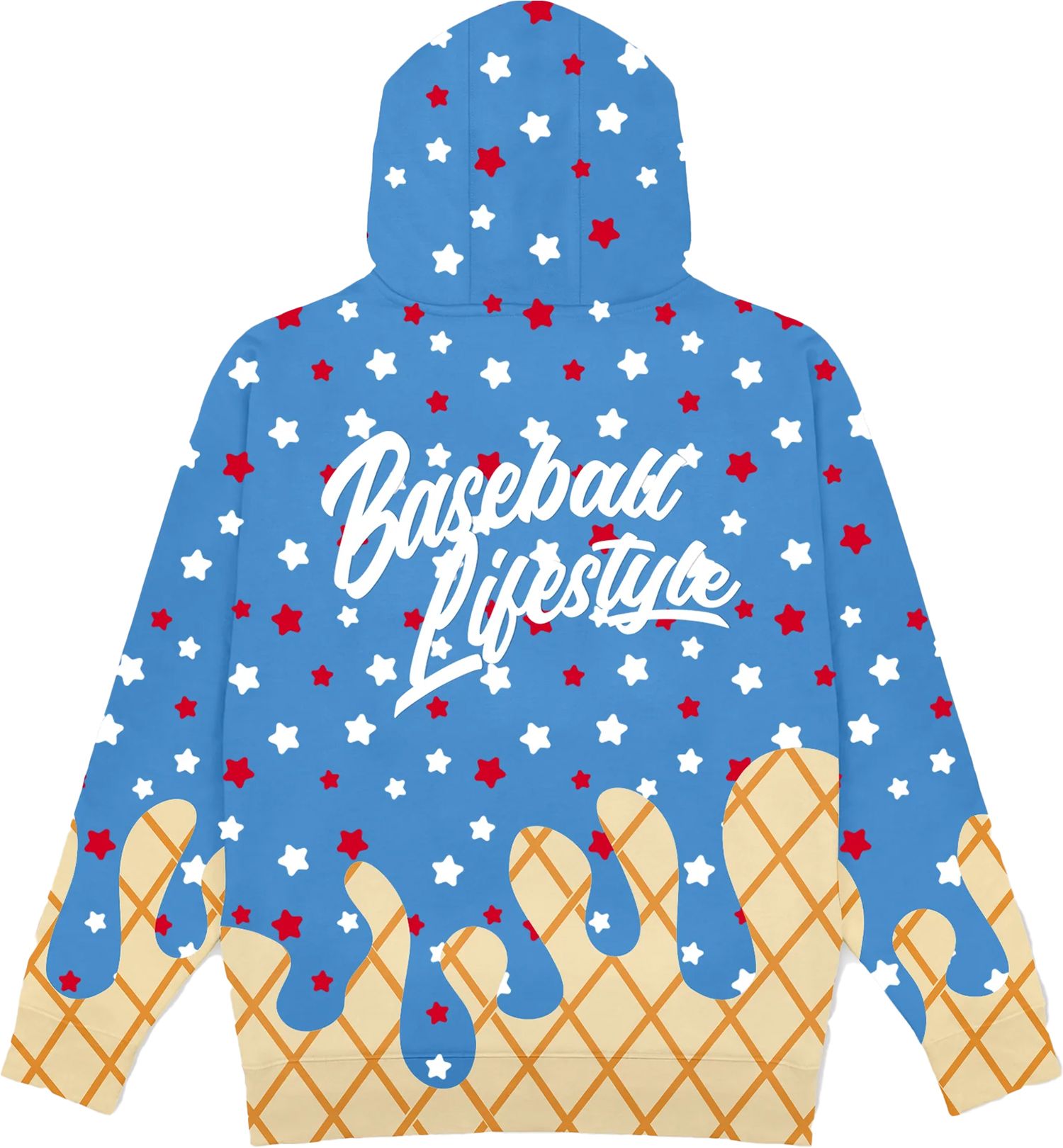 Baseball Lifestyle 101 Boys' Ice Cream Hoodie product image
