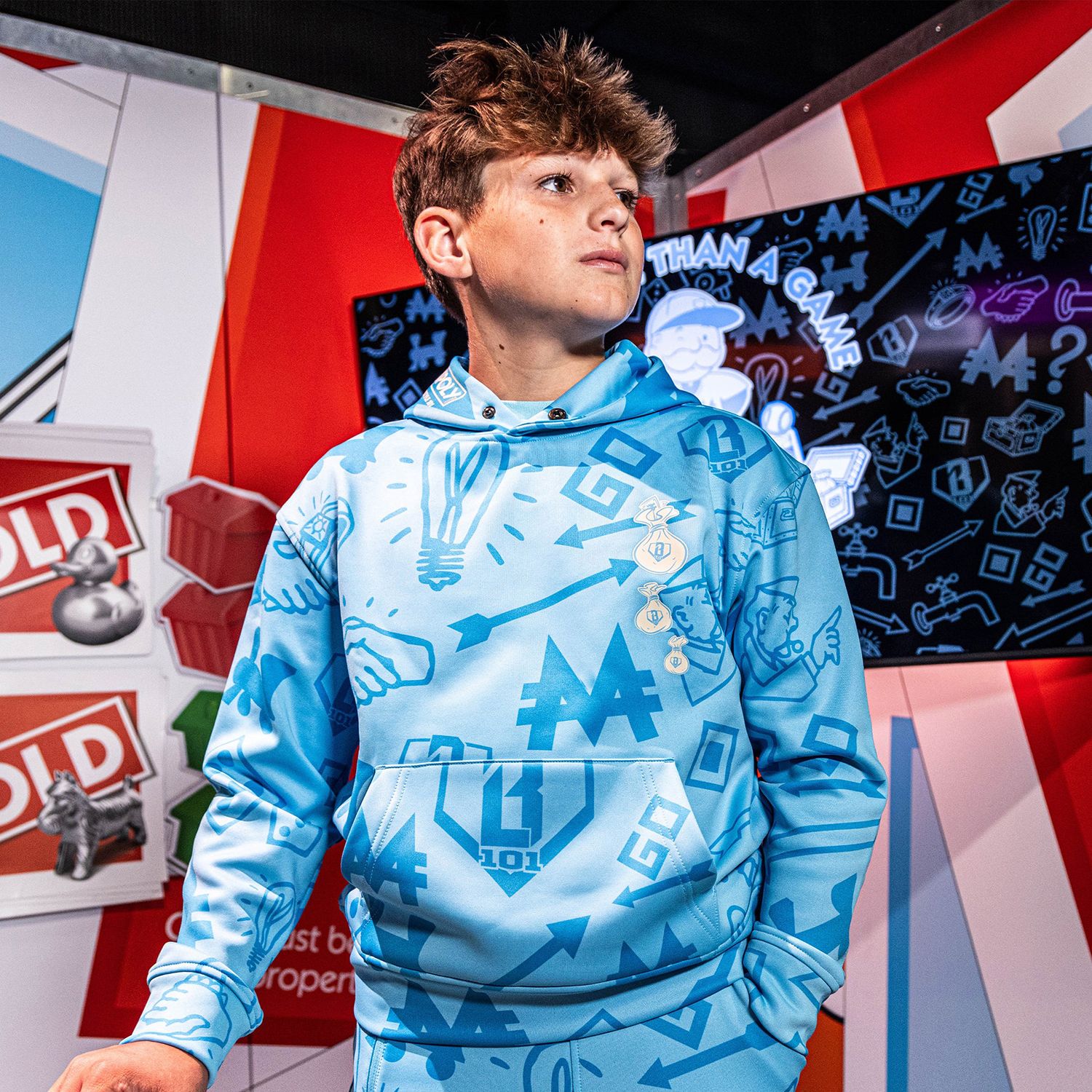 Baseball Lifestyle 101 x Monopoly Boys' Grand Slam Collector Hoodie product image