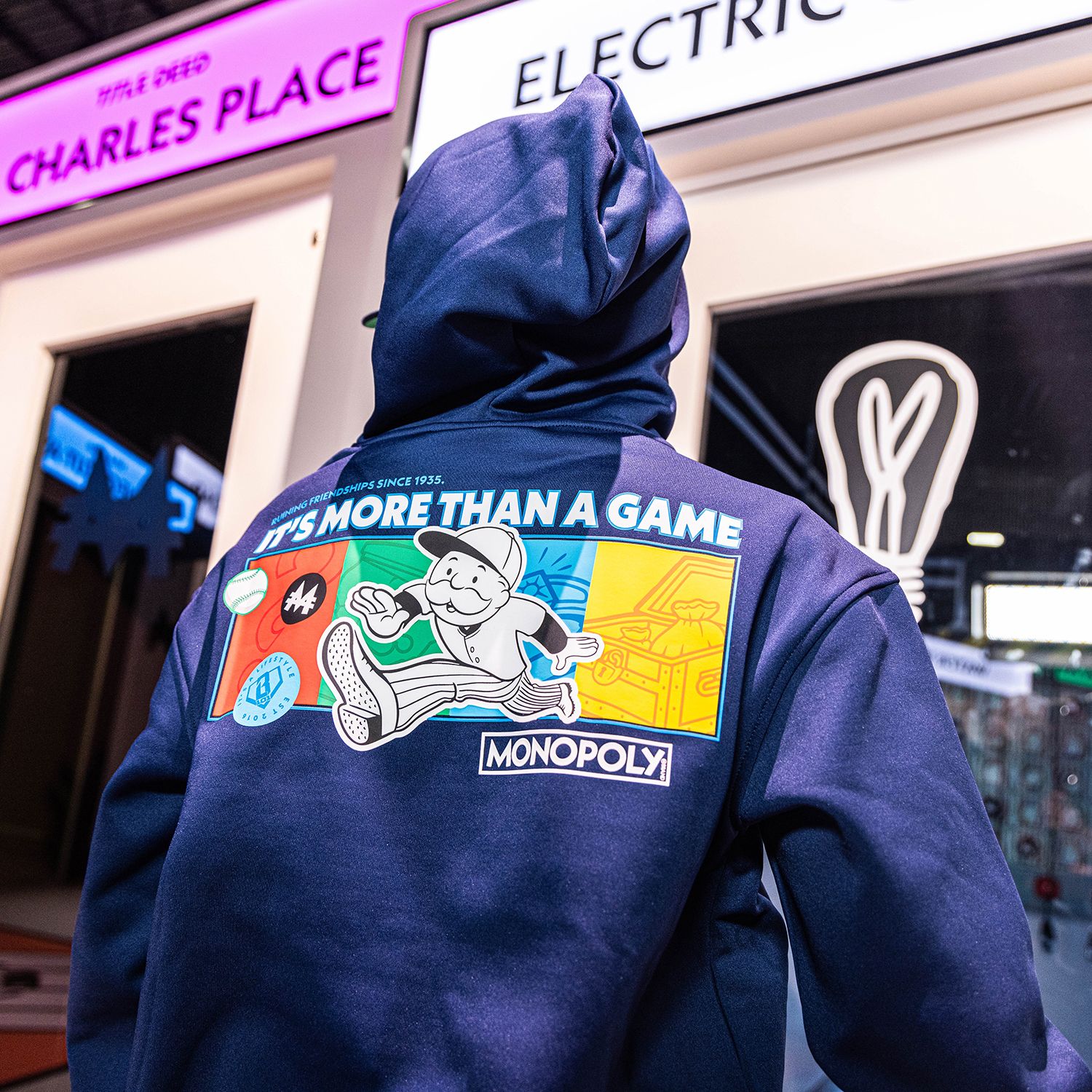 Baseball Lifestyle 101 x Monopoly Men's Homerun Hustle Hoodie product image