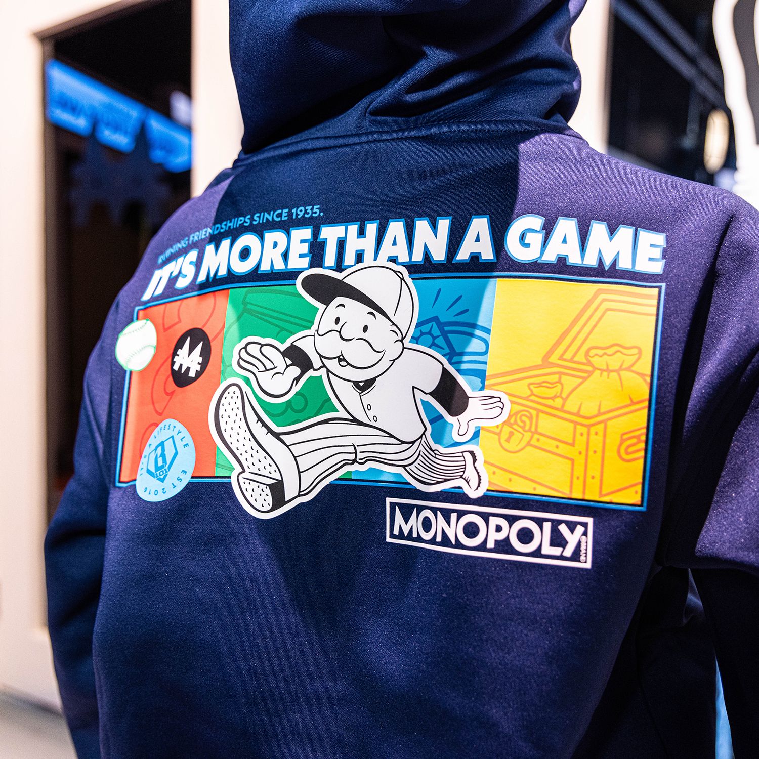 Baseball Lifestyle 101 x Monopoly Boys' Homerun Hustle Hoodie product image