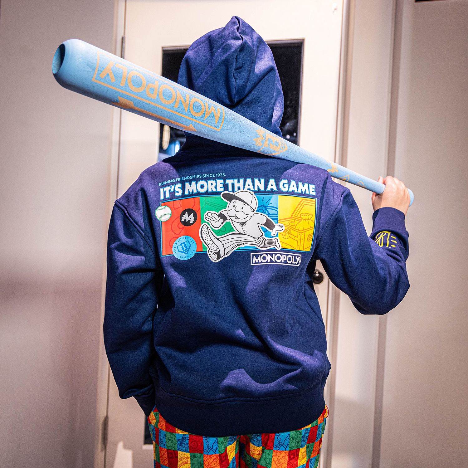 Baseball Lifestyle 101 x Monopoly Men's Homerun Hustle Hoodie product image