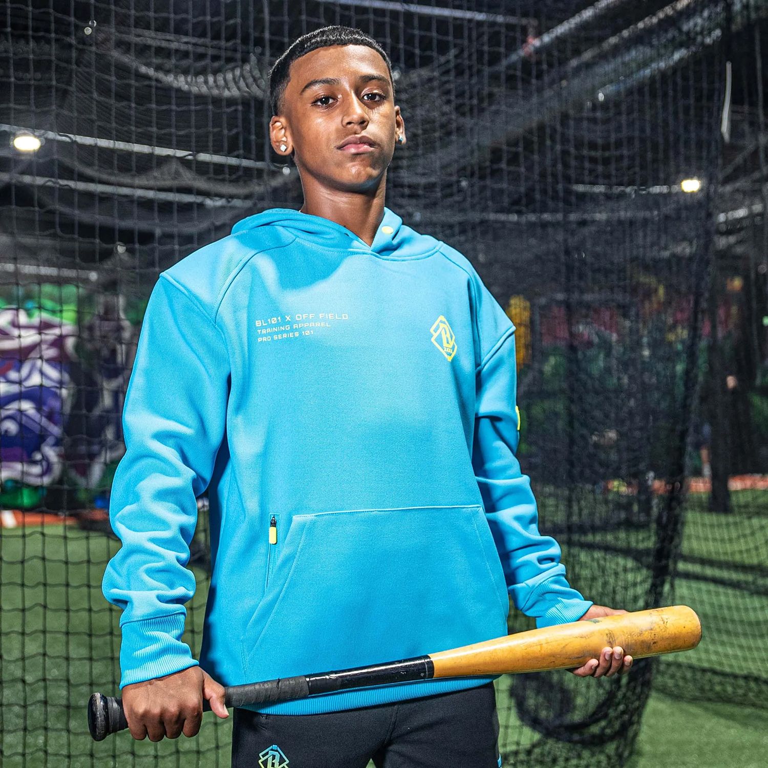 Baseball Lifestyle 101 Men's Off-Field Waffle Performance Hoodie product image