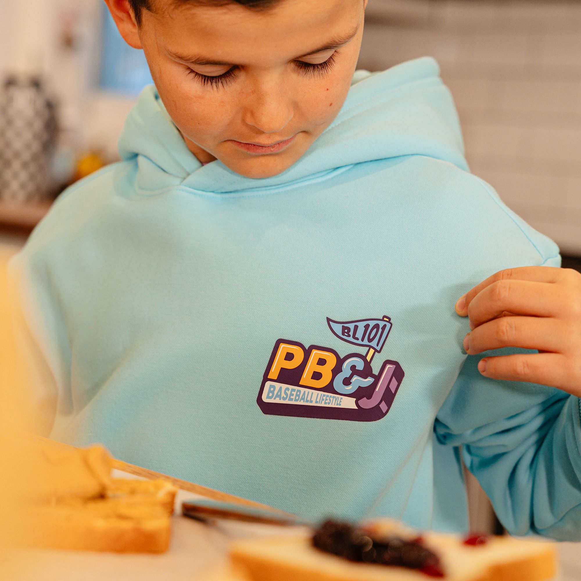 Baseball Lifestyle 101 Boys' Perfect Pair PB & J Hoodie product image