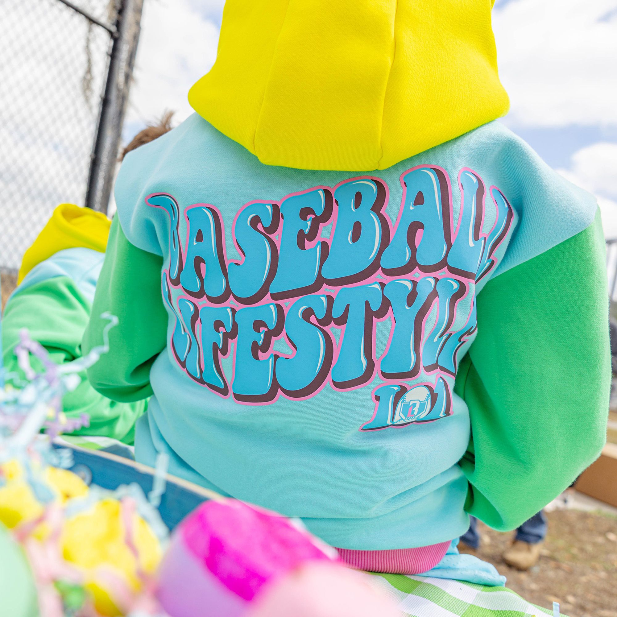 Baseball Lifestyle 101 Youth PEEPS Hoodie product image