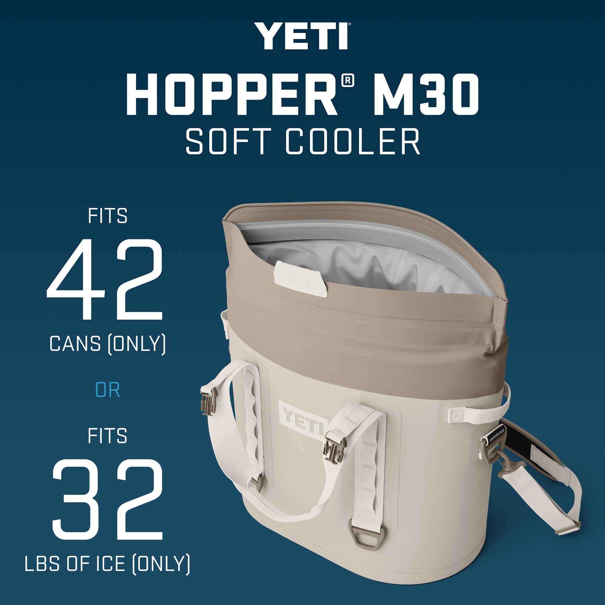 YETI Hopper M30 2.0 Soft Cooler product image