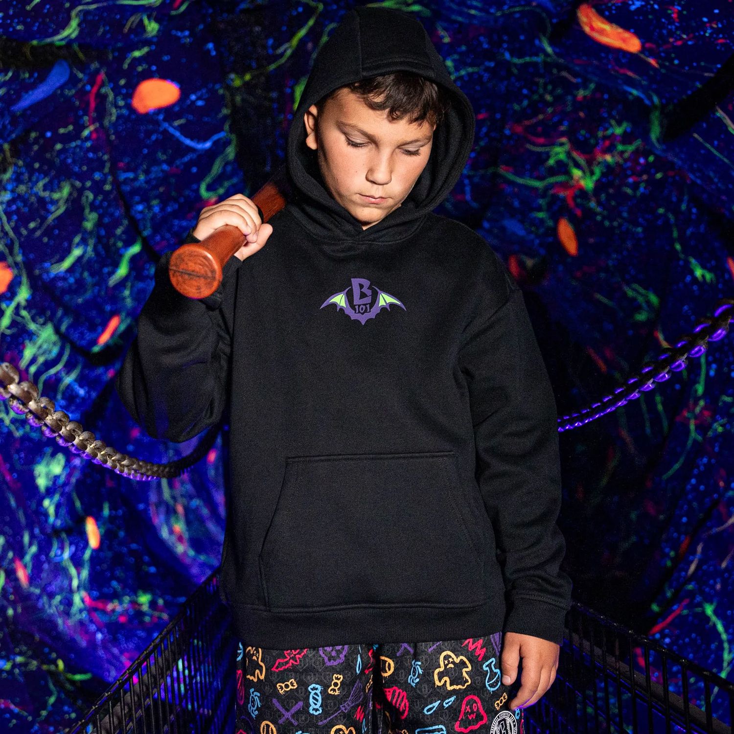 Baseball Lifestyle 101 Boys' Spooky SZN Hoodie product image