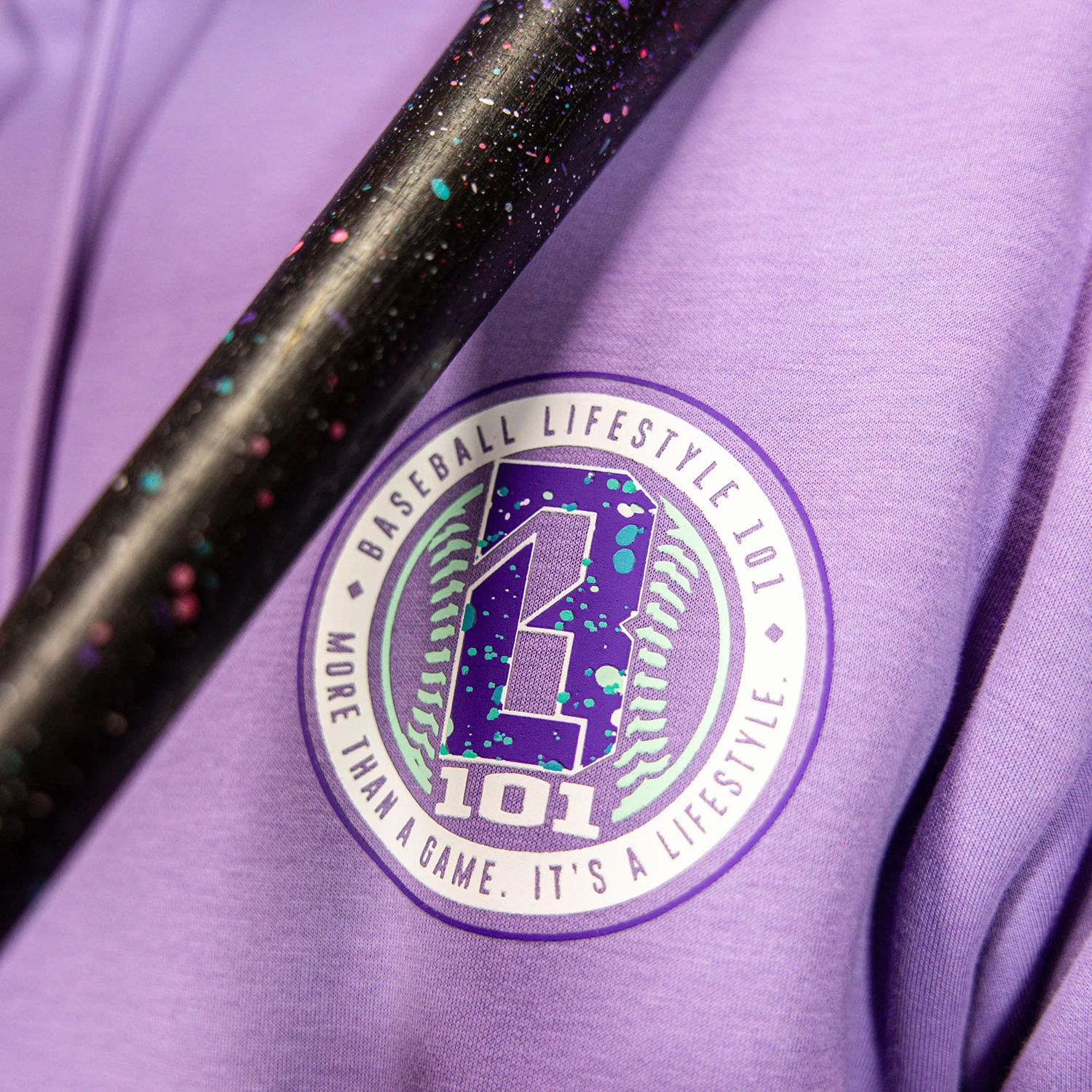 Baseball Lifestyle 101 Boys' Splatter Hoodie product image