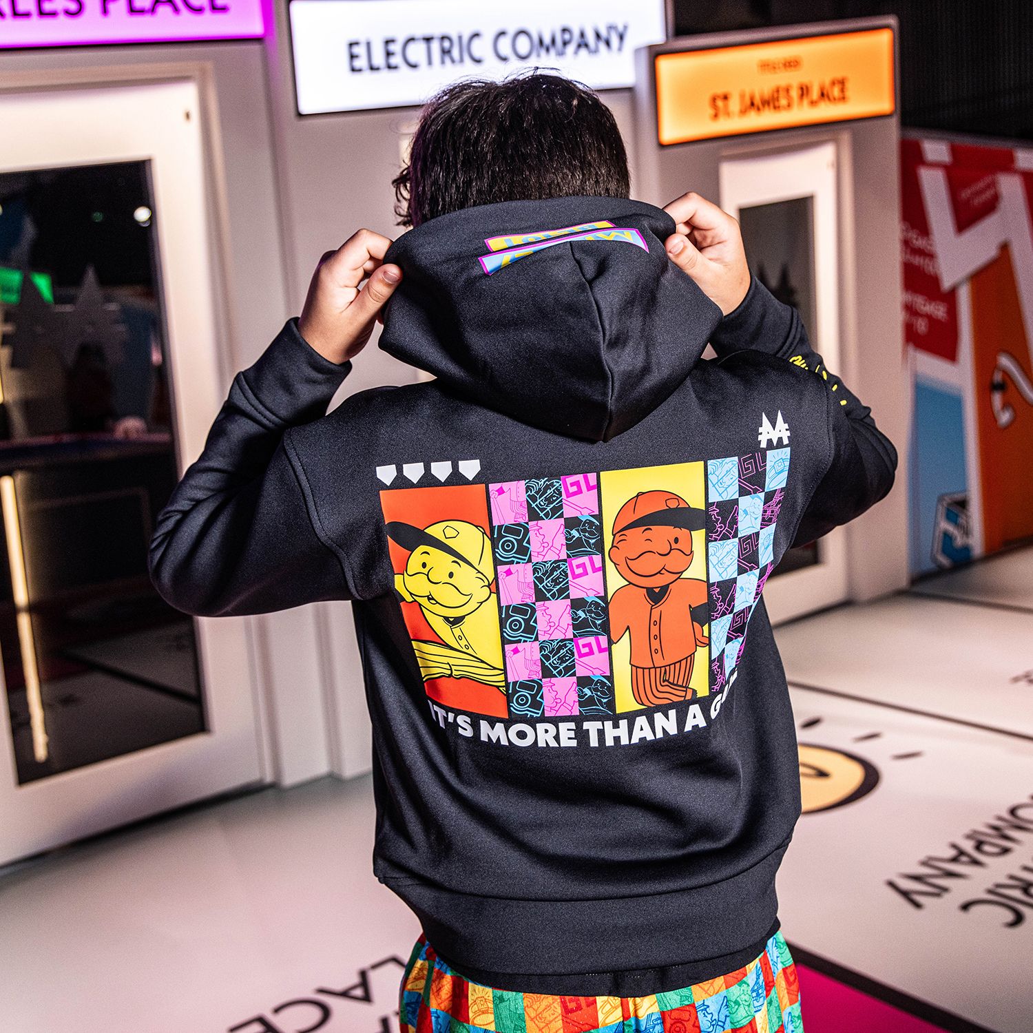 Baseball Lifestyle 101 x Monopoly Men's Stacks & Bats Hoodie product image