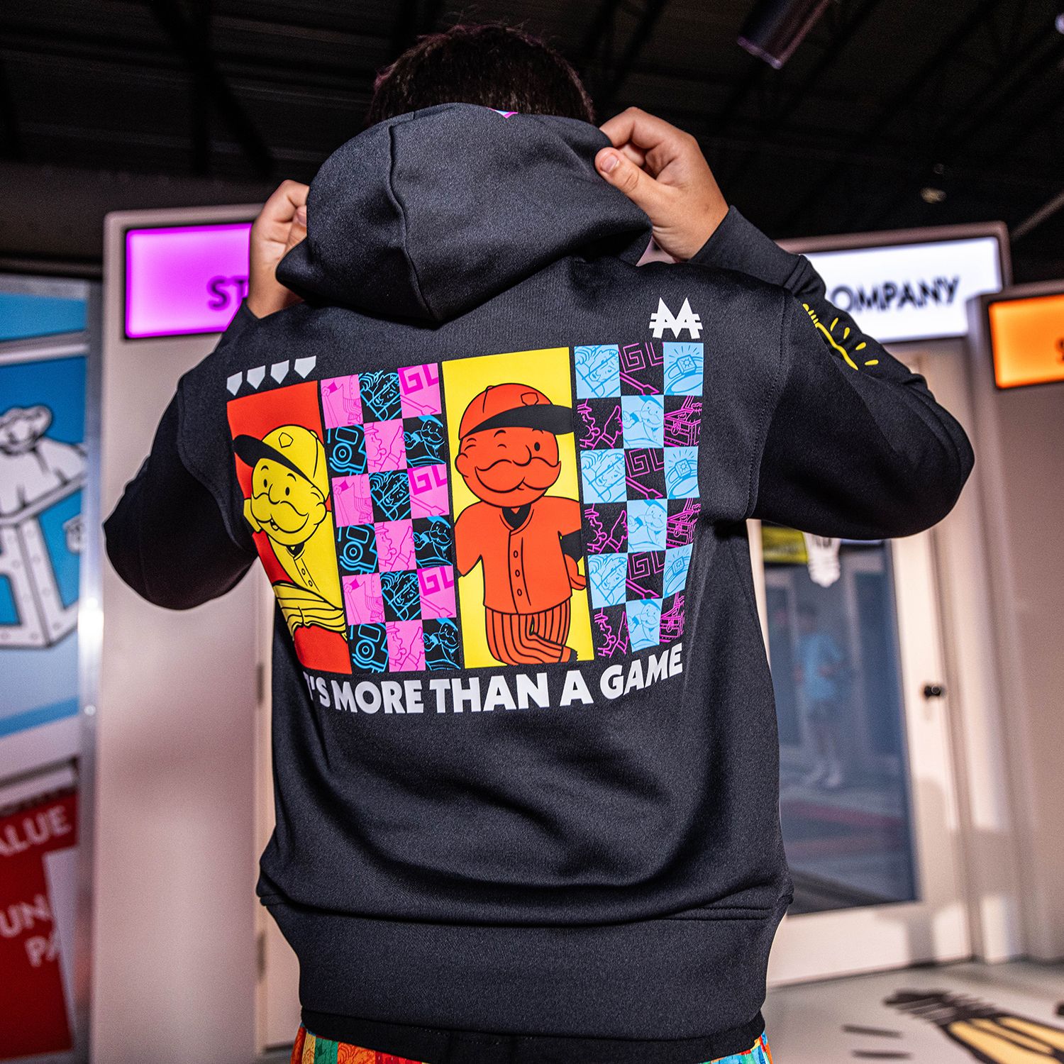 Baseball Lifestyle 101 x Monopoly Boys' Stacks & Bats Hoodie product image