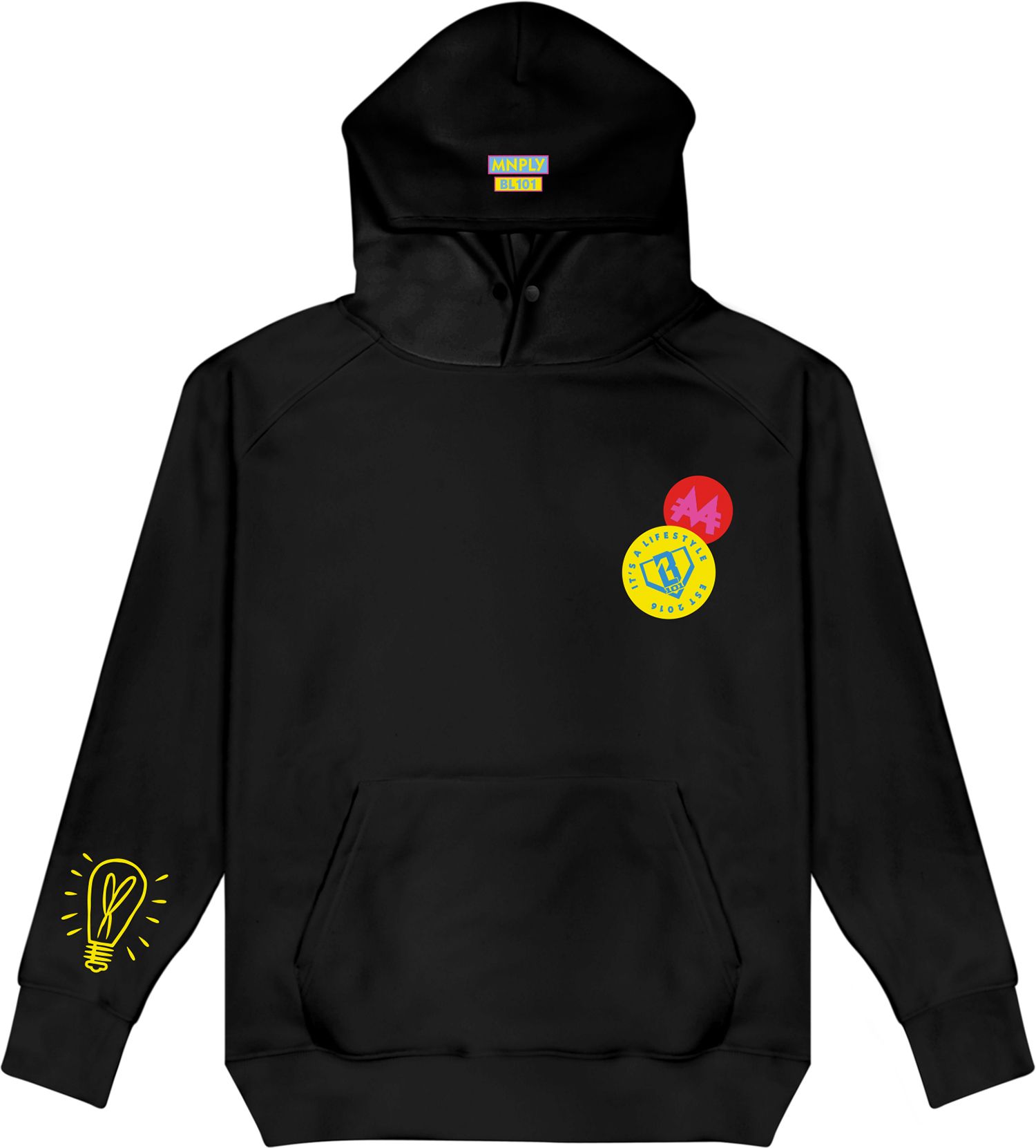 Baseball Lifestyle 101 x Monopoly Men's Stacks & Bats Hoodie product image