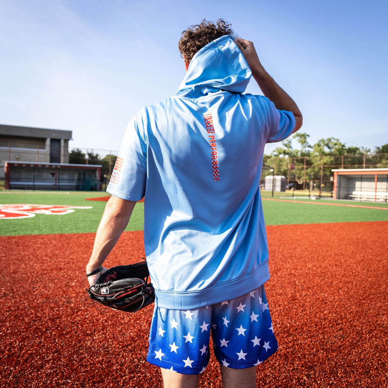 Baseball Lifestyle 101 Boys' BSBL-SZN V2 Short Sleeve Hoodie product image