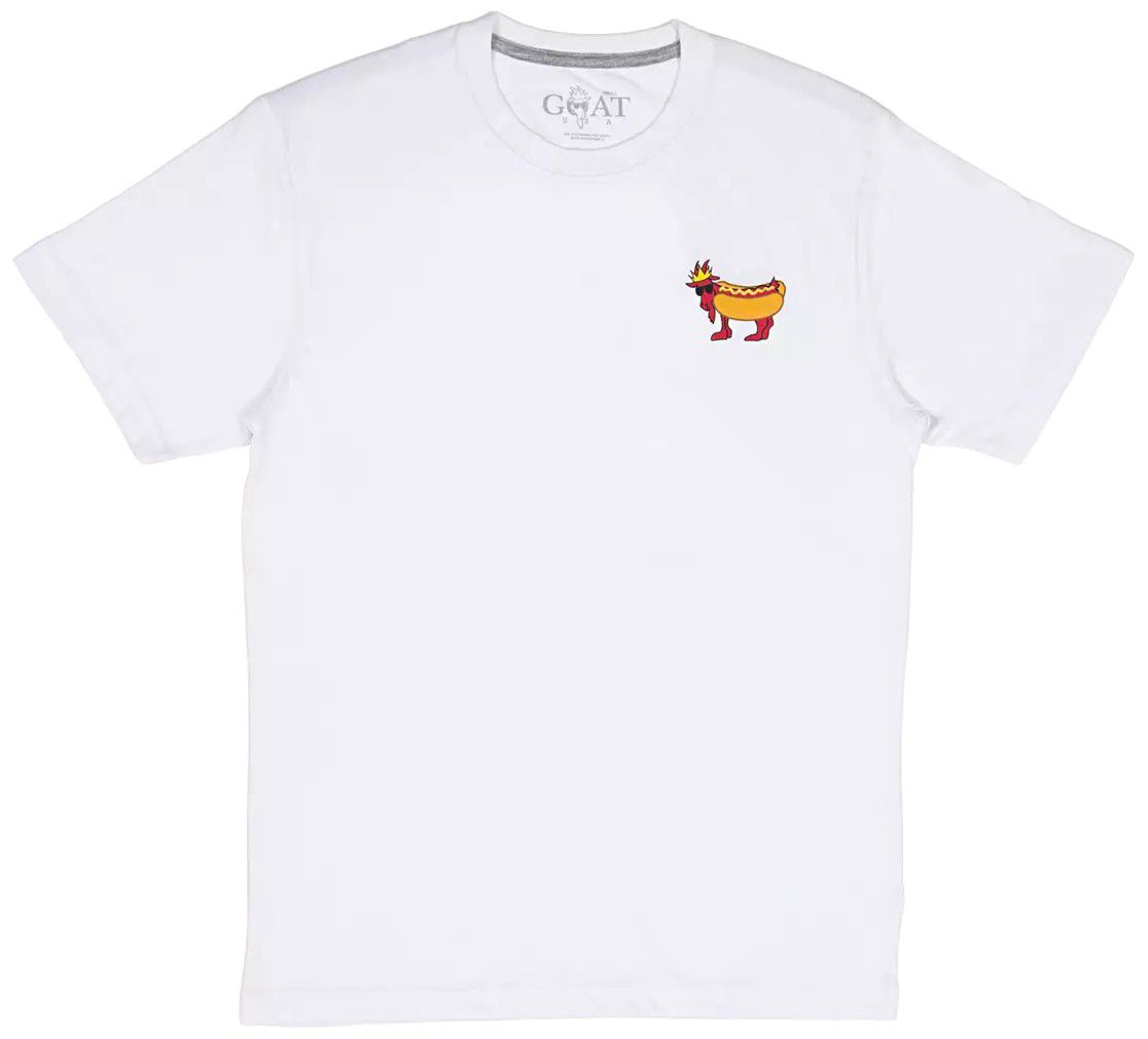 GOAT USA Adult Hot Dog Short Sleeve T-Shirt product image