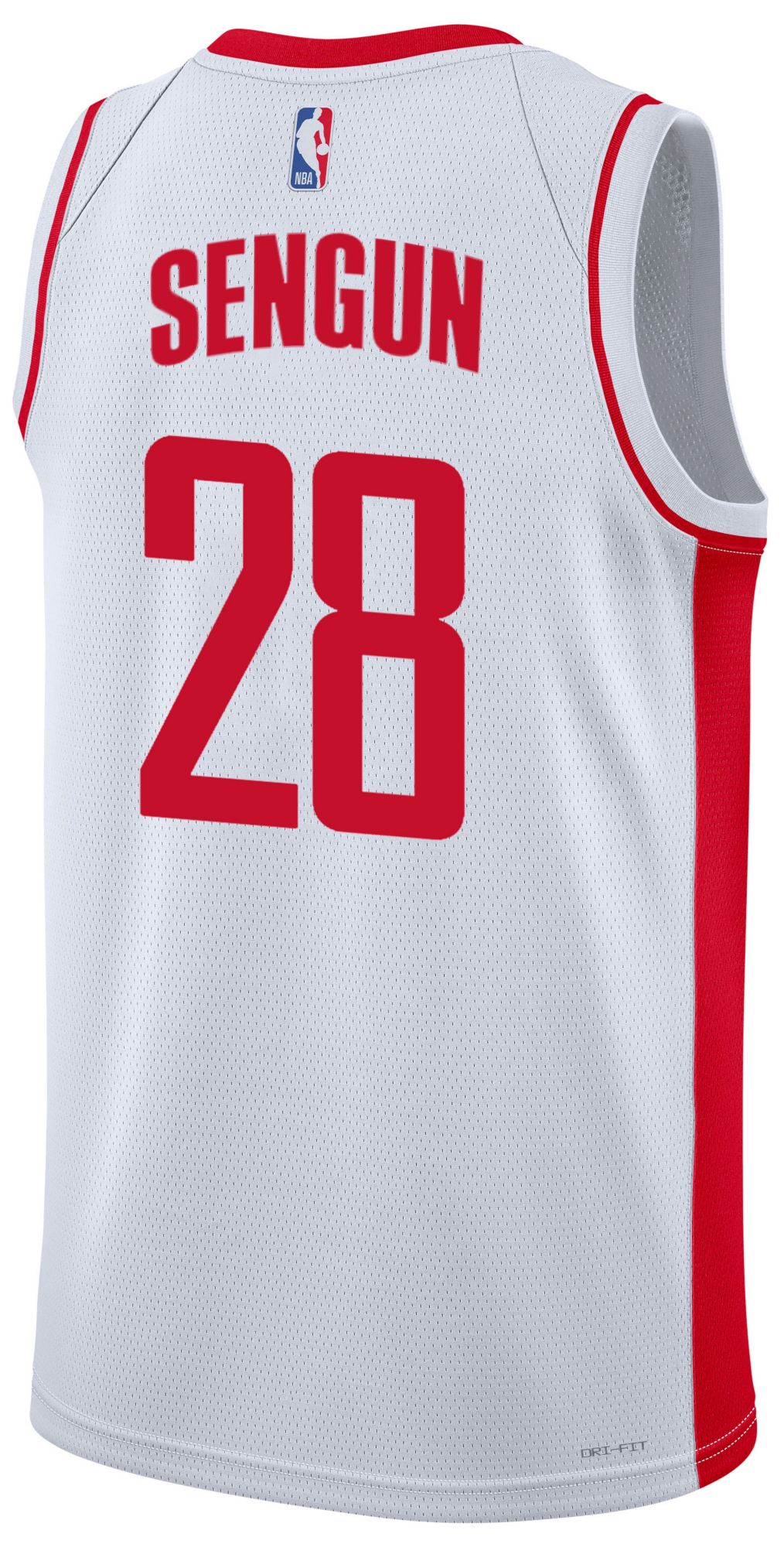 Nike Adult Houston Rockets Alperen Sengun #28 White Swingman Association Jersey product image