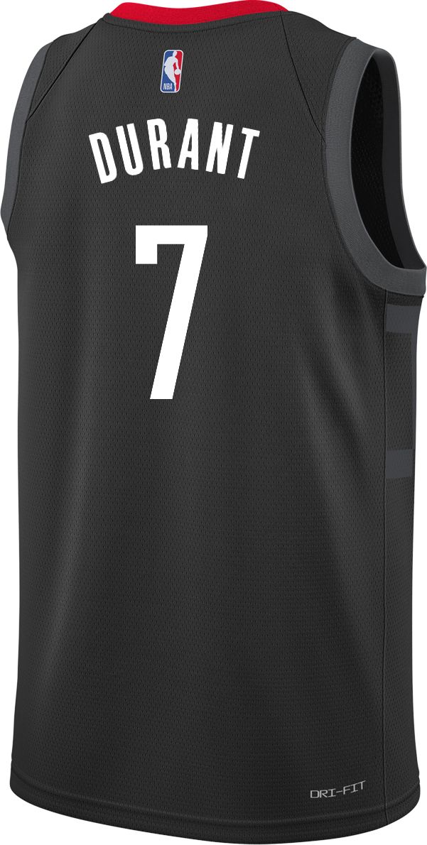 Jordan Youth Houston Rockets Kevin Durant #7 Statement Black Swingman Jersey product image