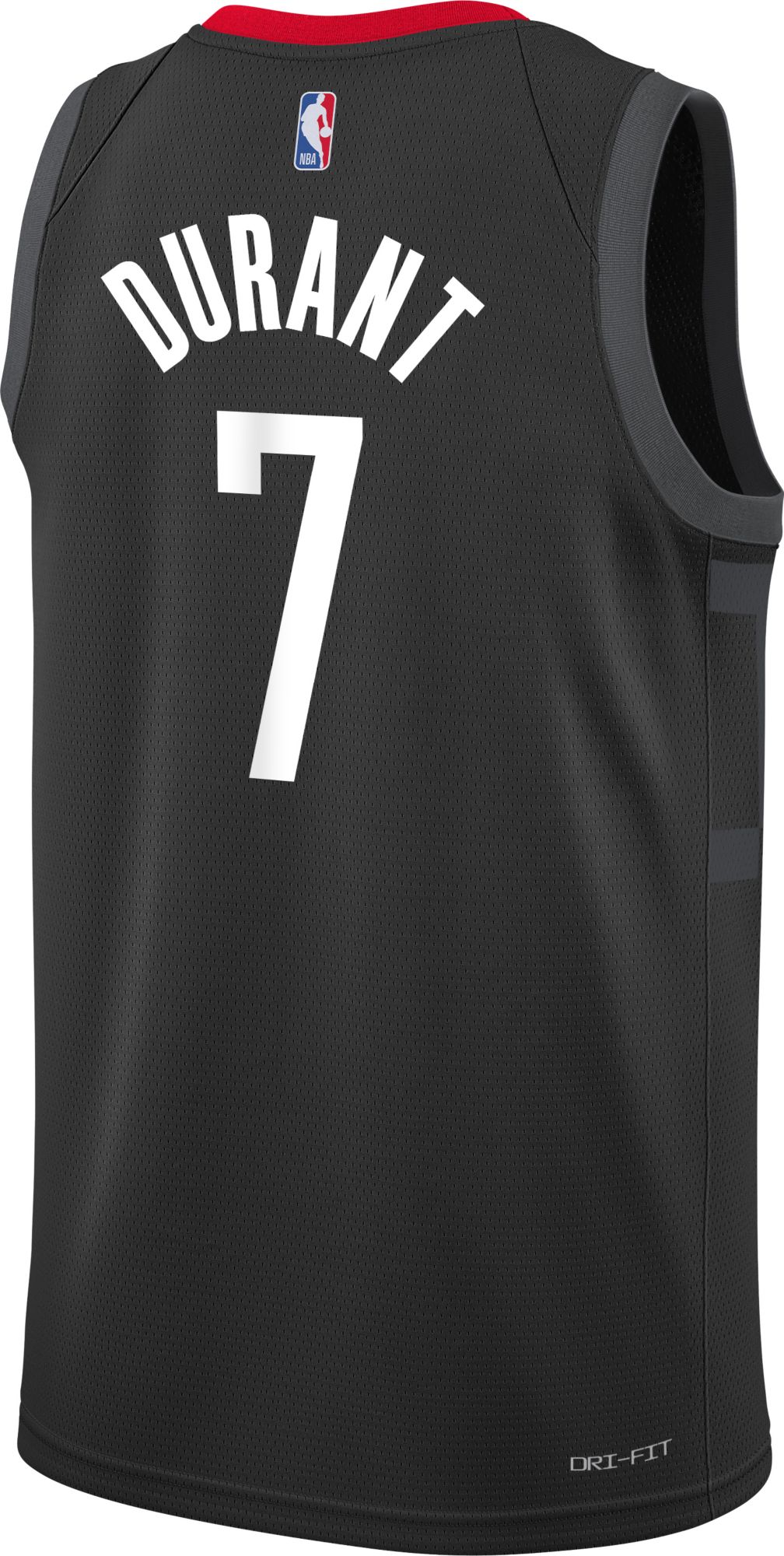Jordan Youth Houston Rockets Kevin Durant #7 Statement Black Swingman Jersey product image