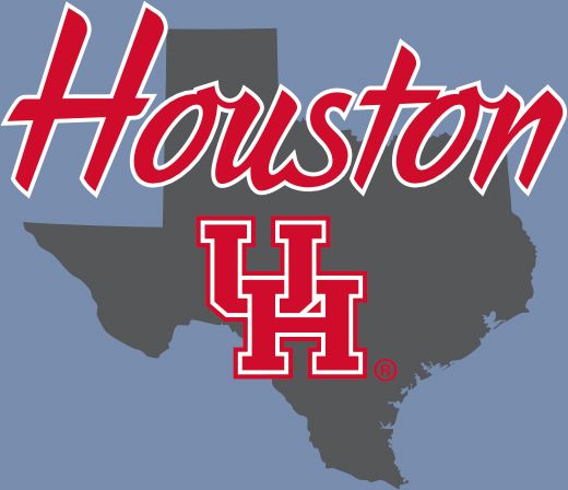Image One Men's Houston Cougars Houston Blue Retro T-Shirt product image