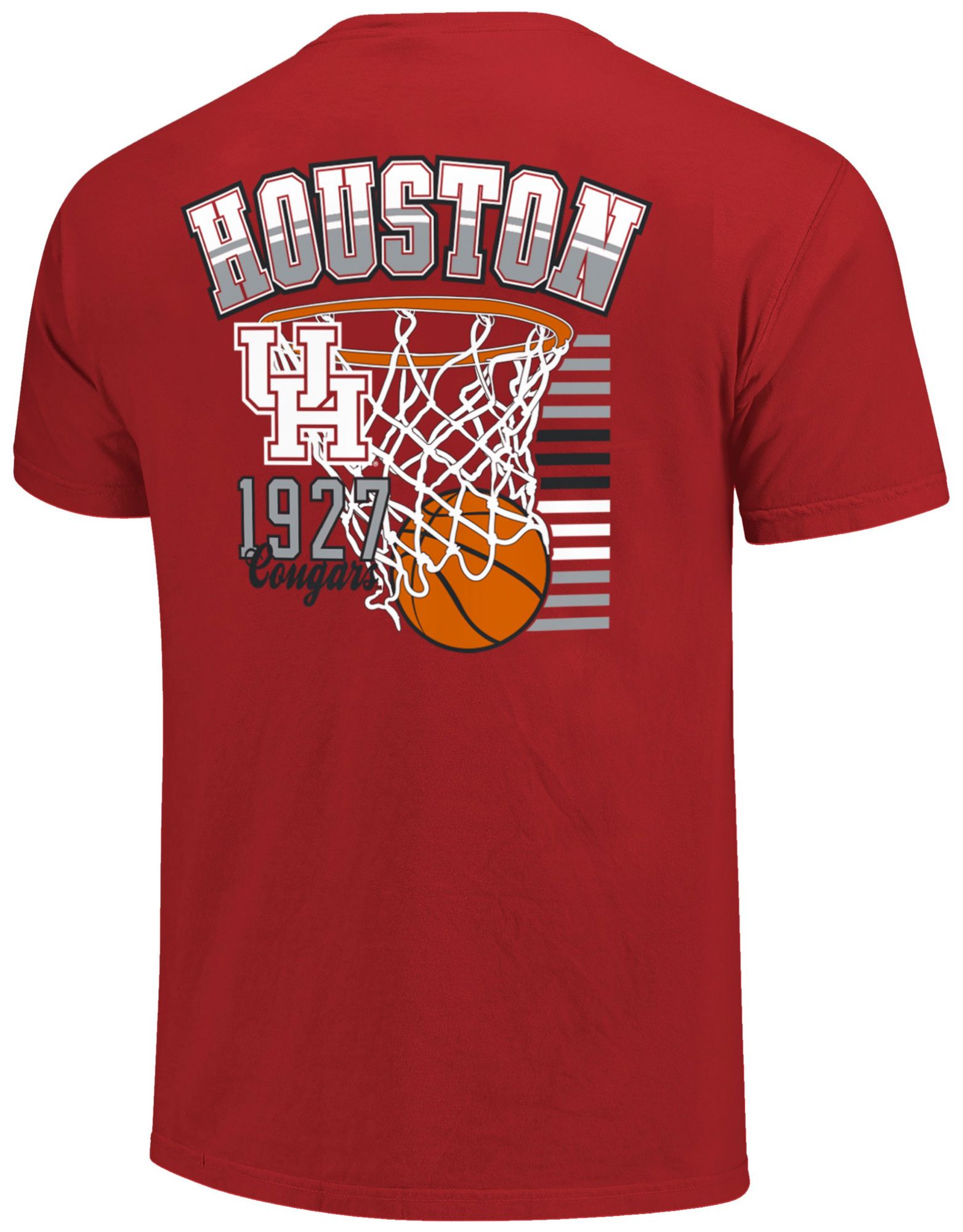 Image One Men's Houston Cougars Red Modern T-Shirt product image
