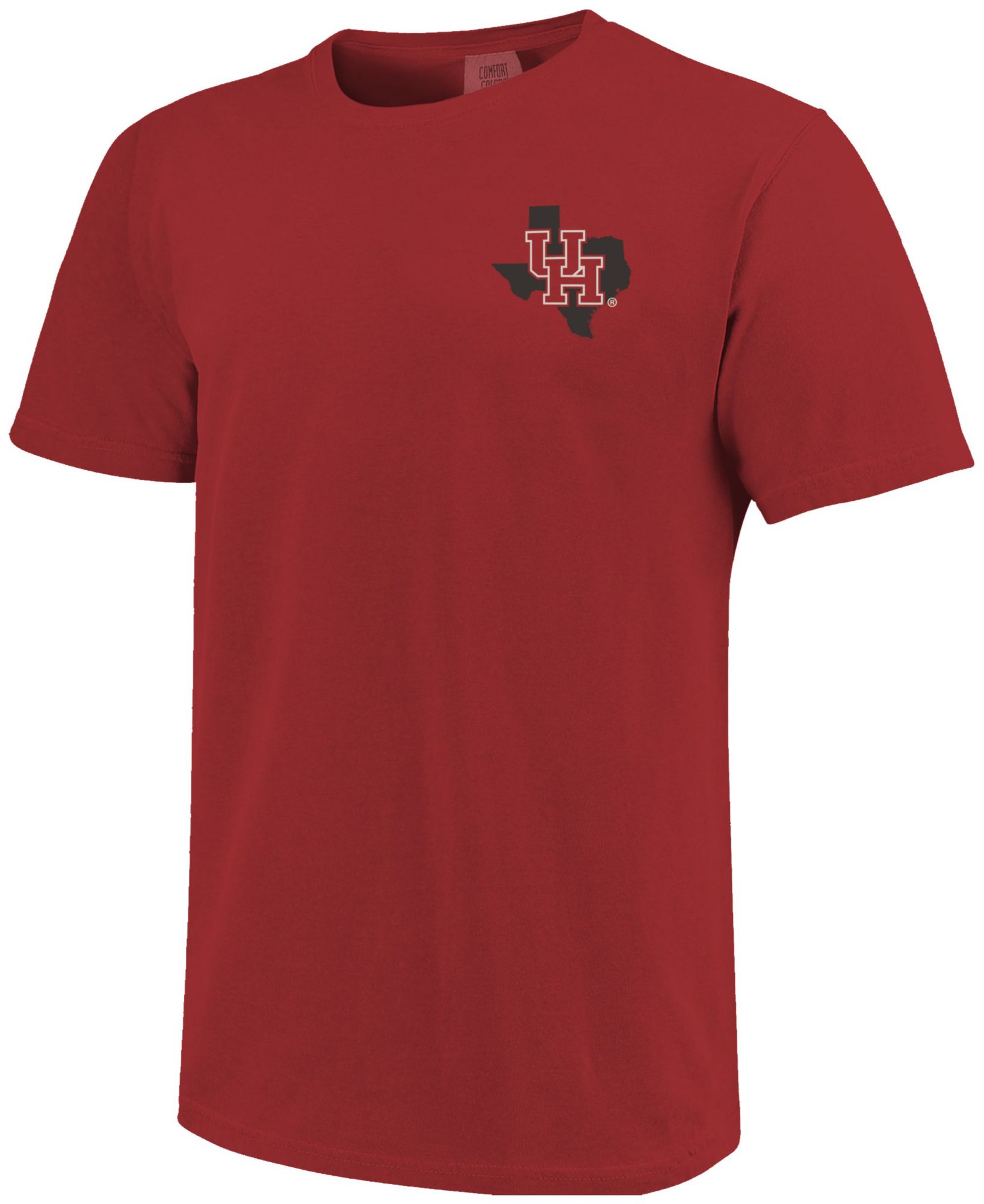 Image One Men's Houston Cougars Red Live Mascot March Short Sleeve T-Shirt product image