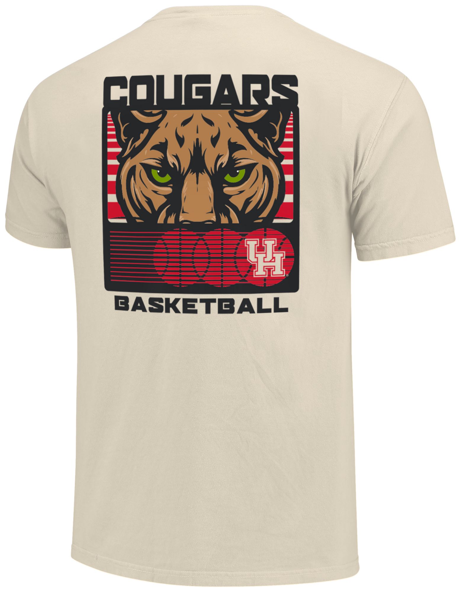 Image One Men's Houston Cougars Ivory T-Shirt product image
