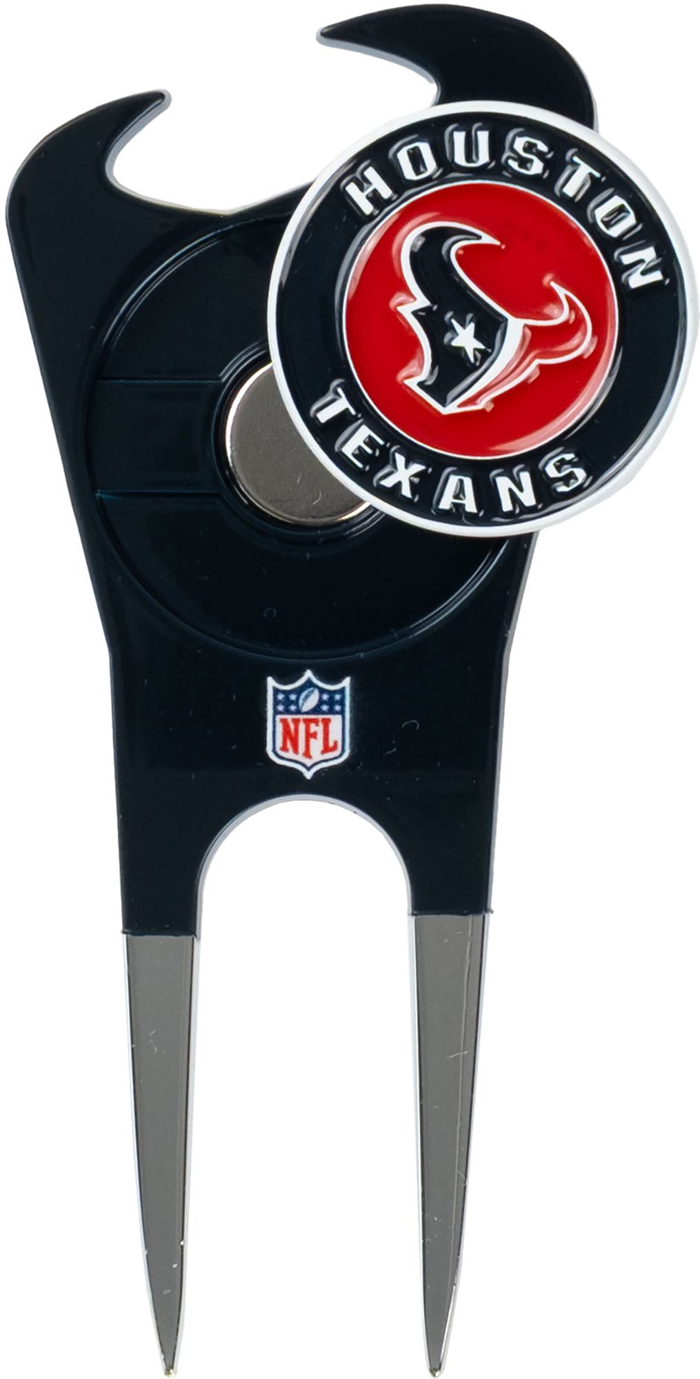 CMC Design Houston Texans Divot Tool with Custom Shaped Removable Marker product image