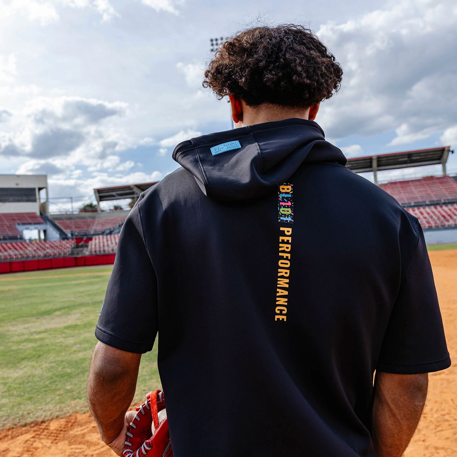 Baseball Lifestyle 101 Men's BSBL-SZN V3 Short Sleeve Hoodie product image