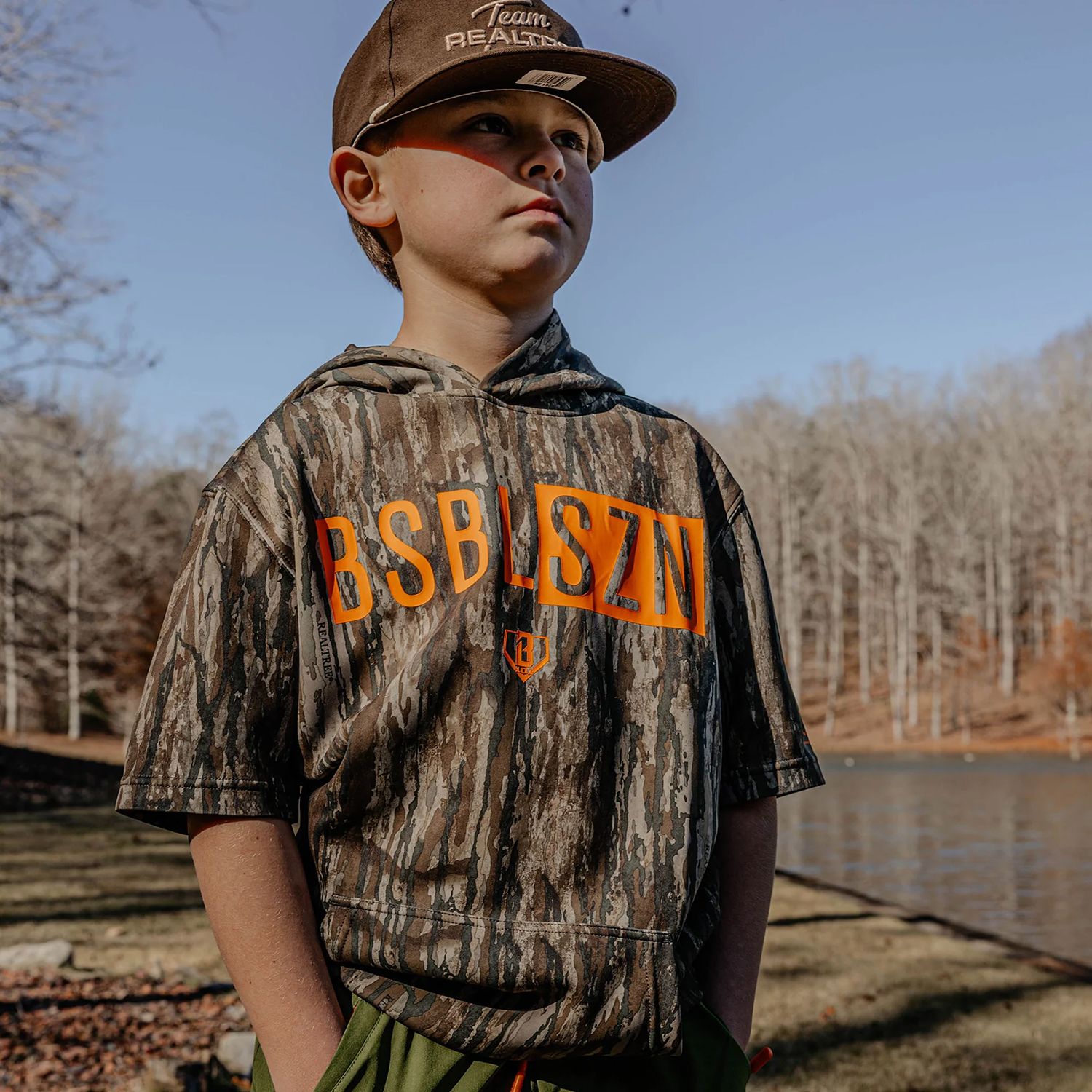 Baseball Lifestyle 101 Boys' Realtree BSBL-SZN V3 Short Sleeve Hoodie product image