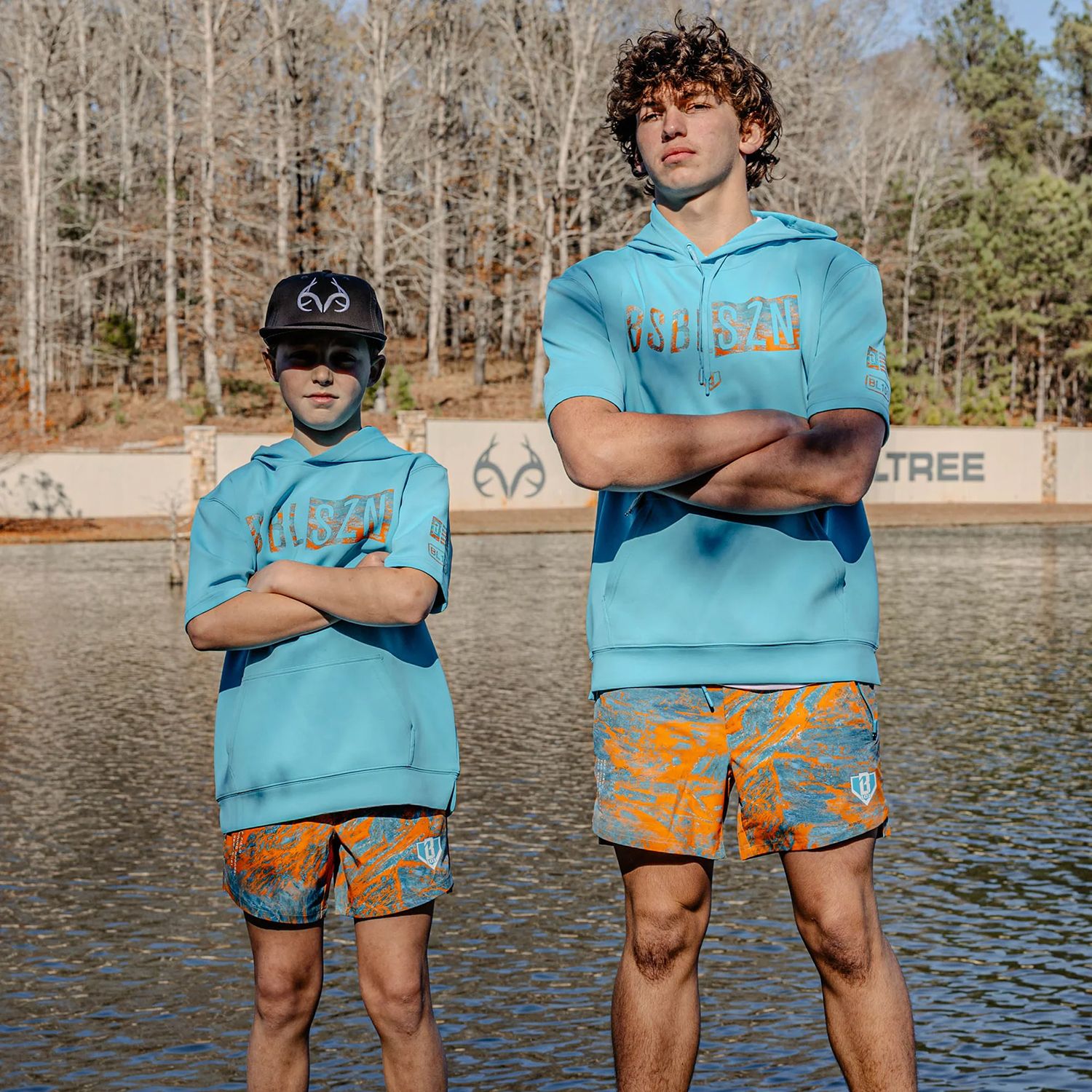 Baseball Lifestyle 101 Boys' Realtree BSBL-SZN V3 Short Sleeve Hoodie product image