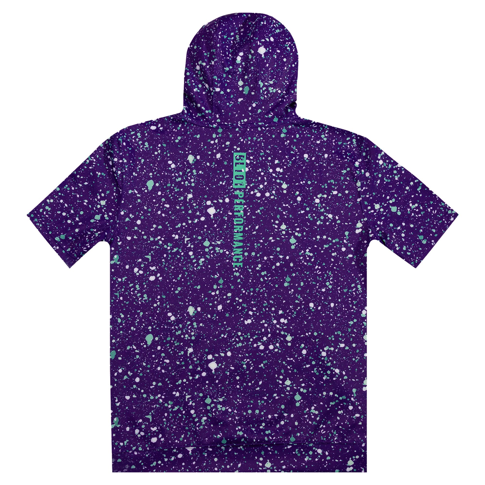 Baseball Lifestyle 101 Boys' BSBL-SZN Splatter Short Sleeve Hoodie product image